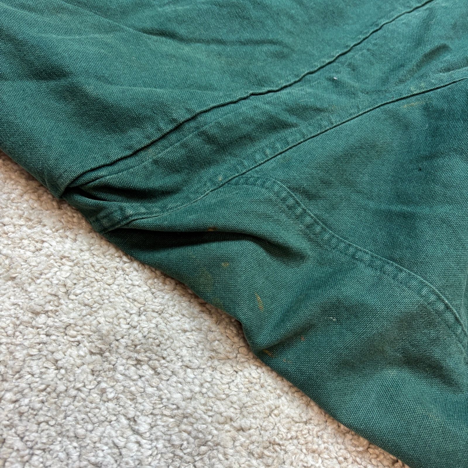 Vintage × Woolrich Woolen Mills Vintage 90s Woolrich Wool Lined Green Barn Jacket Mens L USA Size US L / EU 52-54 / 3 - 15 Thumbnail