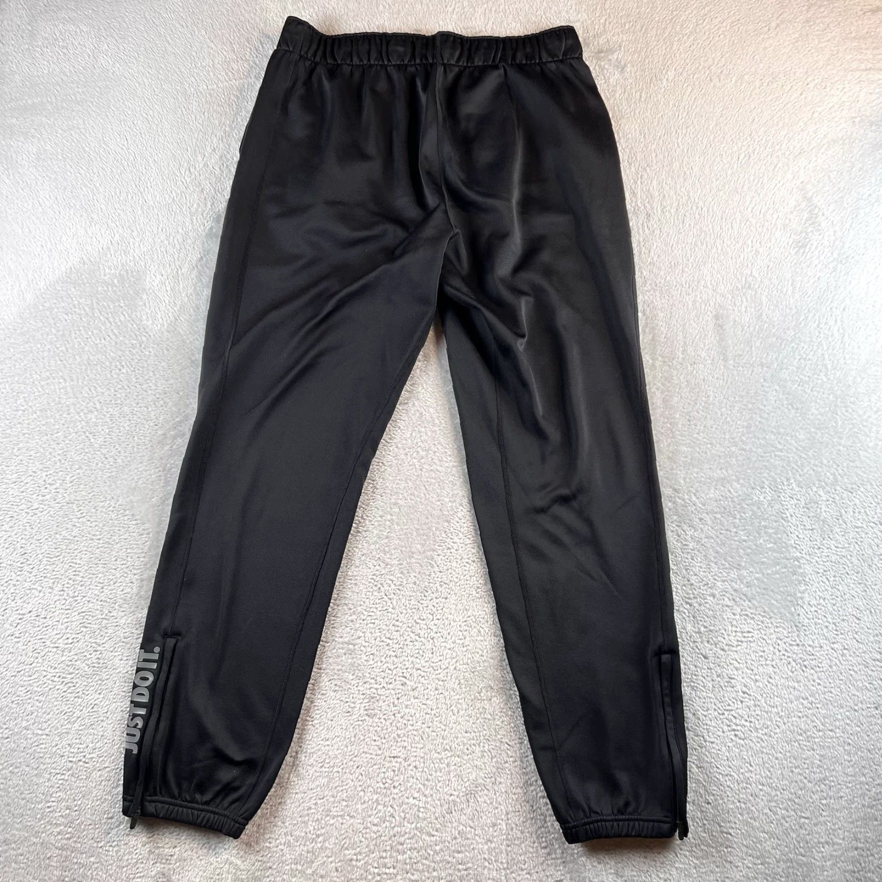 Nike Nike Therma Training Pants Men M Dri-Fit Fleece Lined Jogger Sweatpants Black Size US 31 - 2 Thumbnail