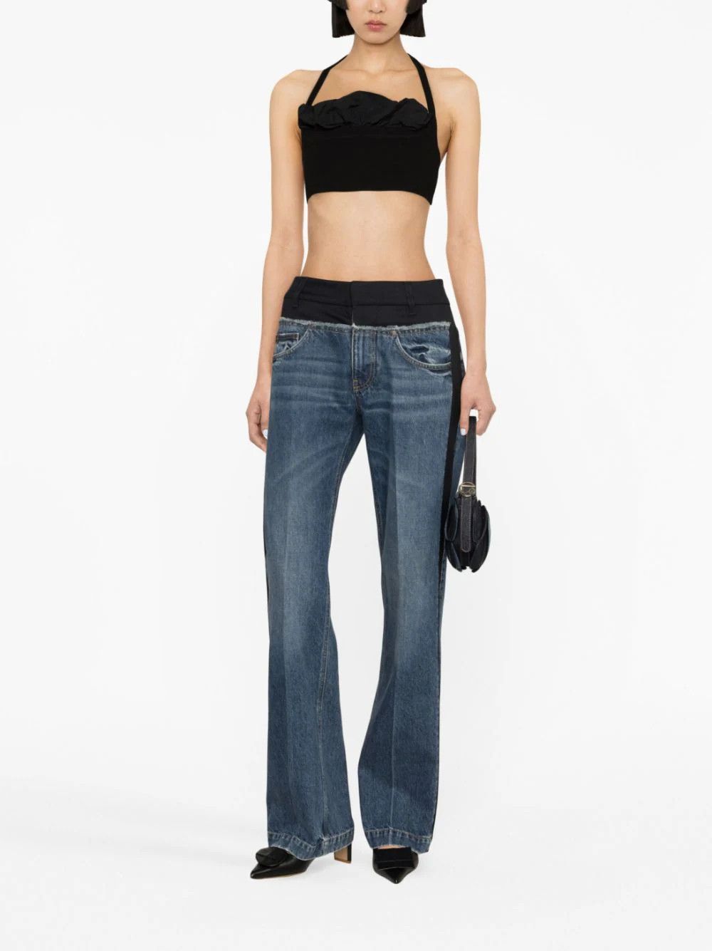 Jacquemus o1mle0824 Le Bandeau Frivolli in Black Size XS / US 0-2 / IT 36-38 - 2 Thumbnail