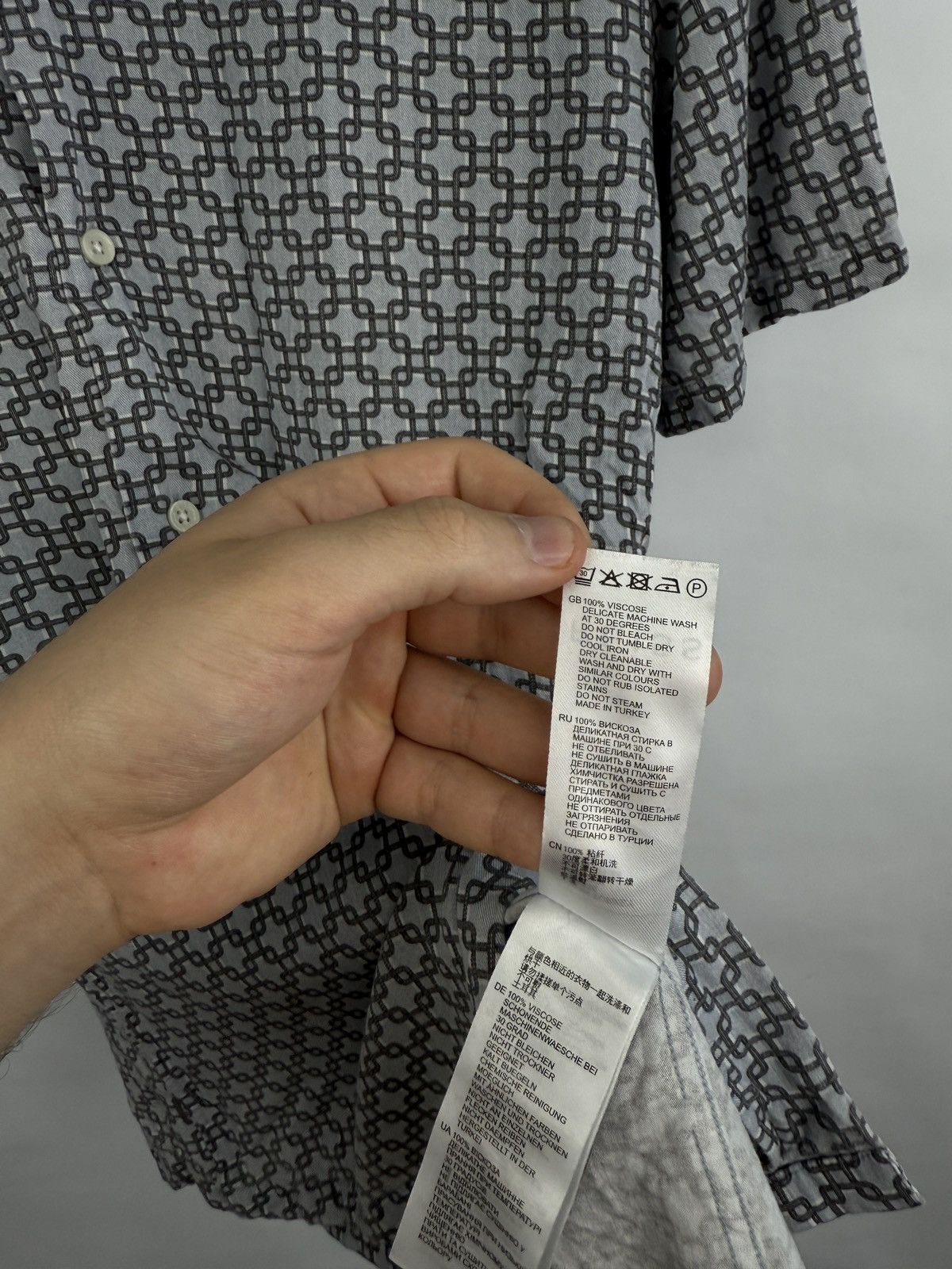 Reiss Reiss Luxury Classic Button Up Shirt Rare Retro Hype Y2K Size US M / EU 48-50 / 2 - 8 Thumbnail