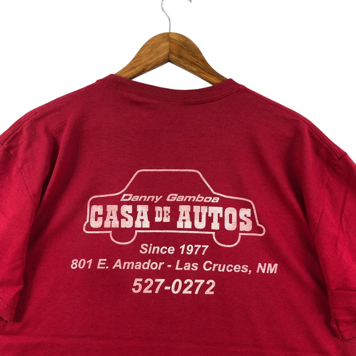 Vintage Vintage LCHS Basketball Tee Shirt Danny Gambia Casa De Autos Size US L / EU 52-54 / 3 - 5 Thumbnail