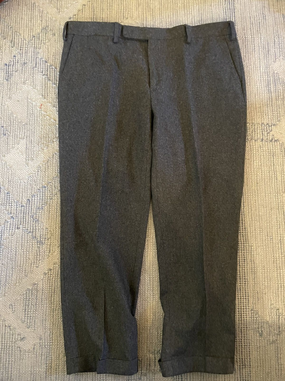 Polo Ralph Lauren Flat Front Wool Flannel Trouser Size US 38 / EU 54 - 6 Thumbnail