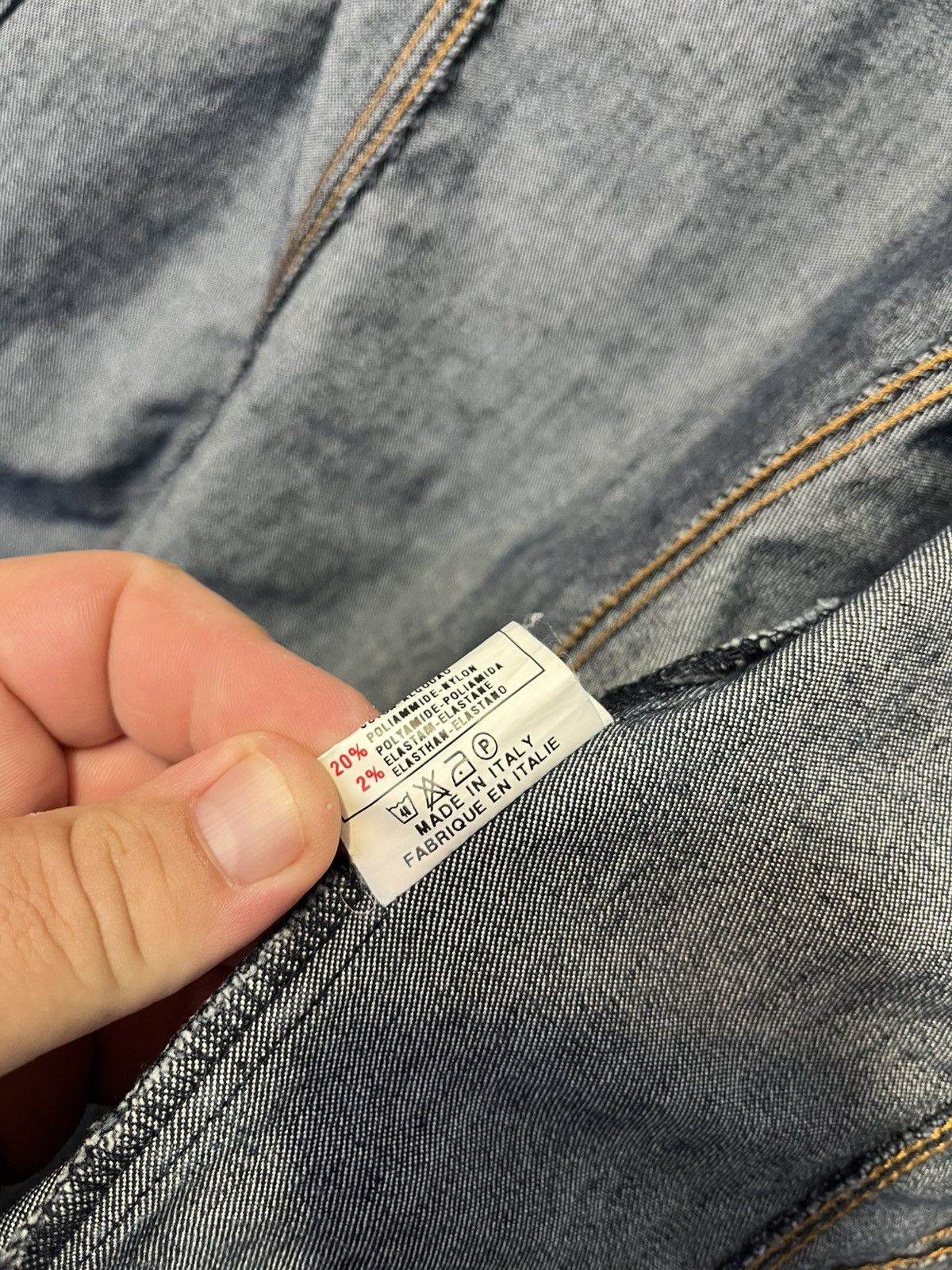 Miss Sixty Vintage Miss Sixty Brink Y2K Denim Jacket Made in Italy Size M / US 6-8 / IT 42-44 - 12 Thumbnail