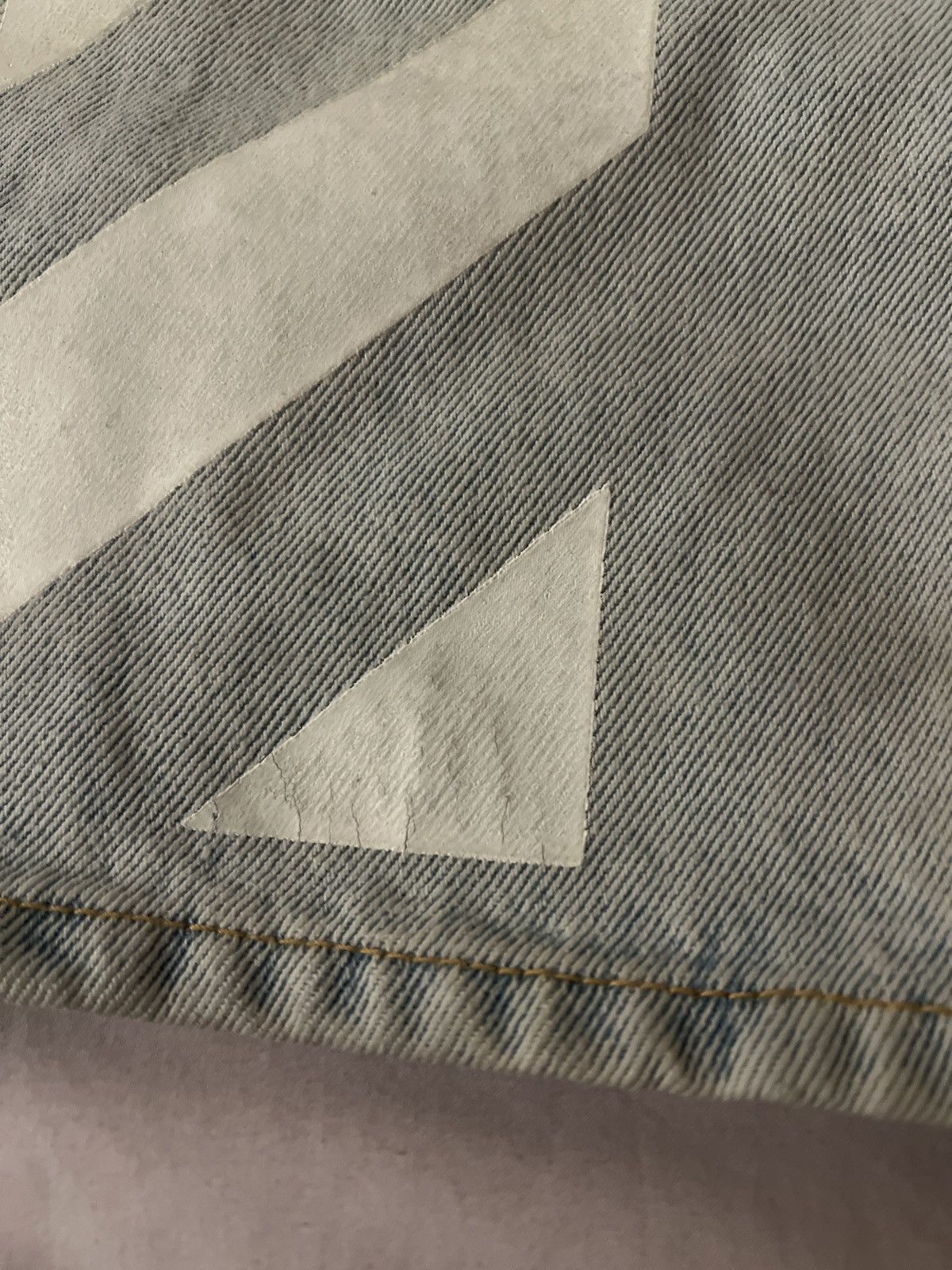 Off-White Off-White Logo Jeans (MSRP $795) Size US 34 / EU 50 - 4 Thumbnail