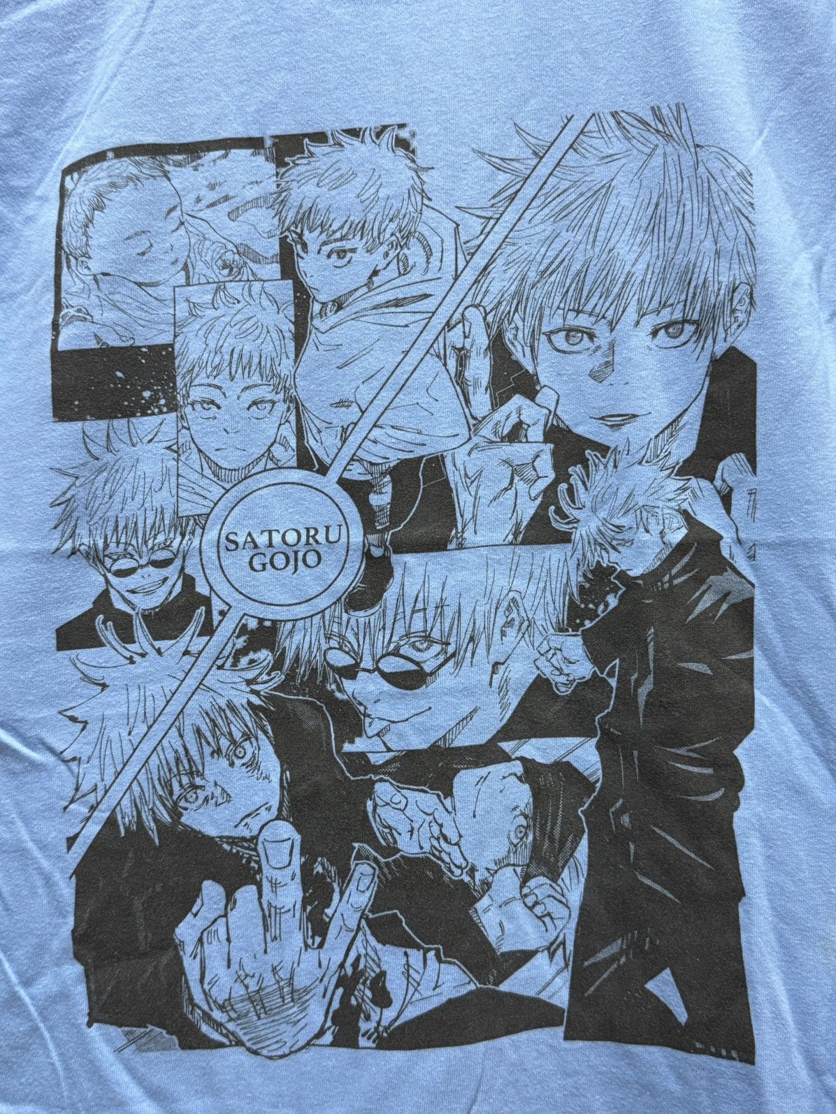 Anime × Vintage Vintage Satoru Gojo Anime Japan Tee Size US M / EU 48-50 / 2 - 2 Thumbnail