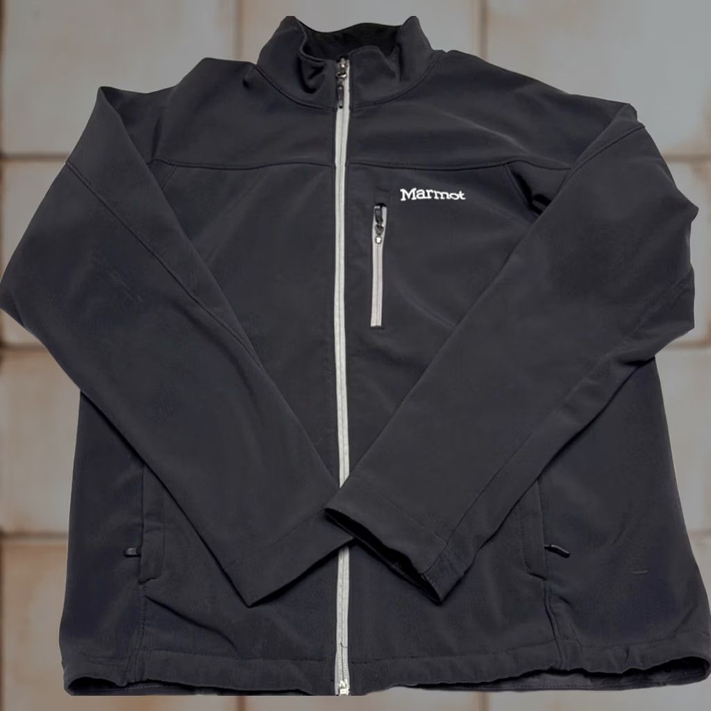 Marmot Marmot Tempo Jacket Mens M Breathable Water Resistant Windproof Soft-Shell Size US M / EU 48-50 / 2 - 1 Thumbnail