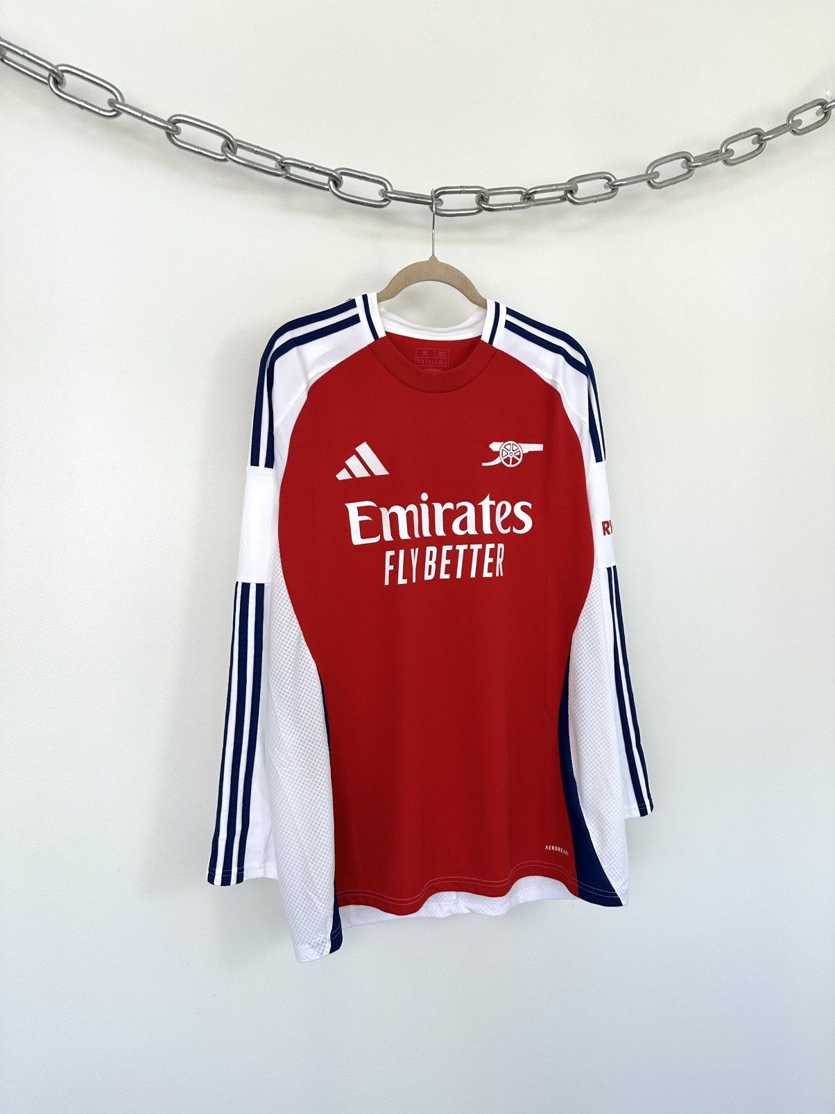 Adidas Adidas FC Arsenal 2024-25 Home Long Sleeve Soccer Jersey Size US XL / EU 56 / 4 - 3 Thumbnail