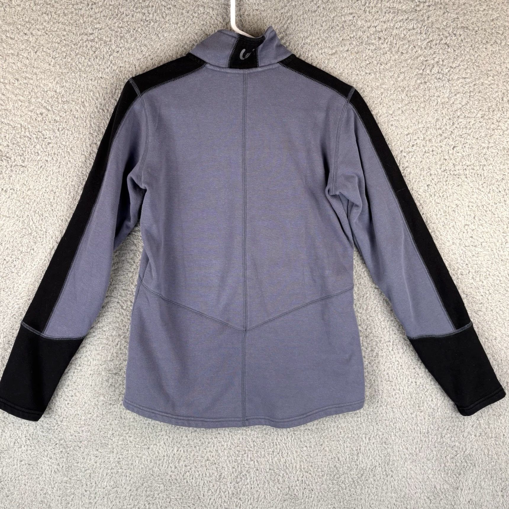 Vintage Kerrits Riding Shirt Women Small Blue Gray 1/4 Zip Mock Neck Pullover Equestrian Size S / US 4 / IT 40 - 6 Thumbnail