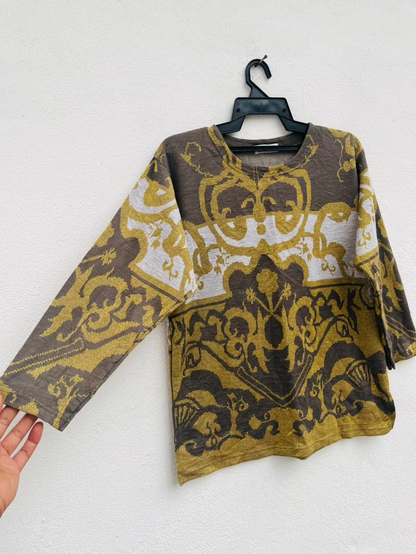 Japanese Brand Vintage Skualewis Italian Designer Fashion Style Size US L / EU 52-54 / 3 - 3 Thumbnail