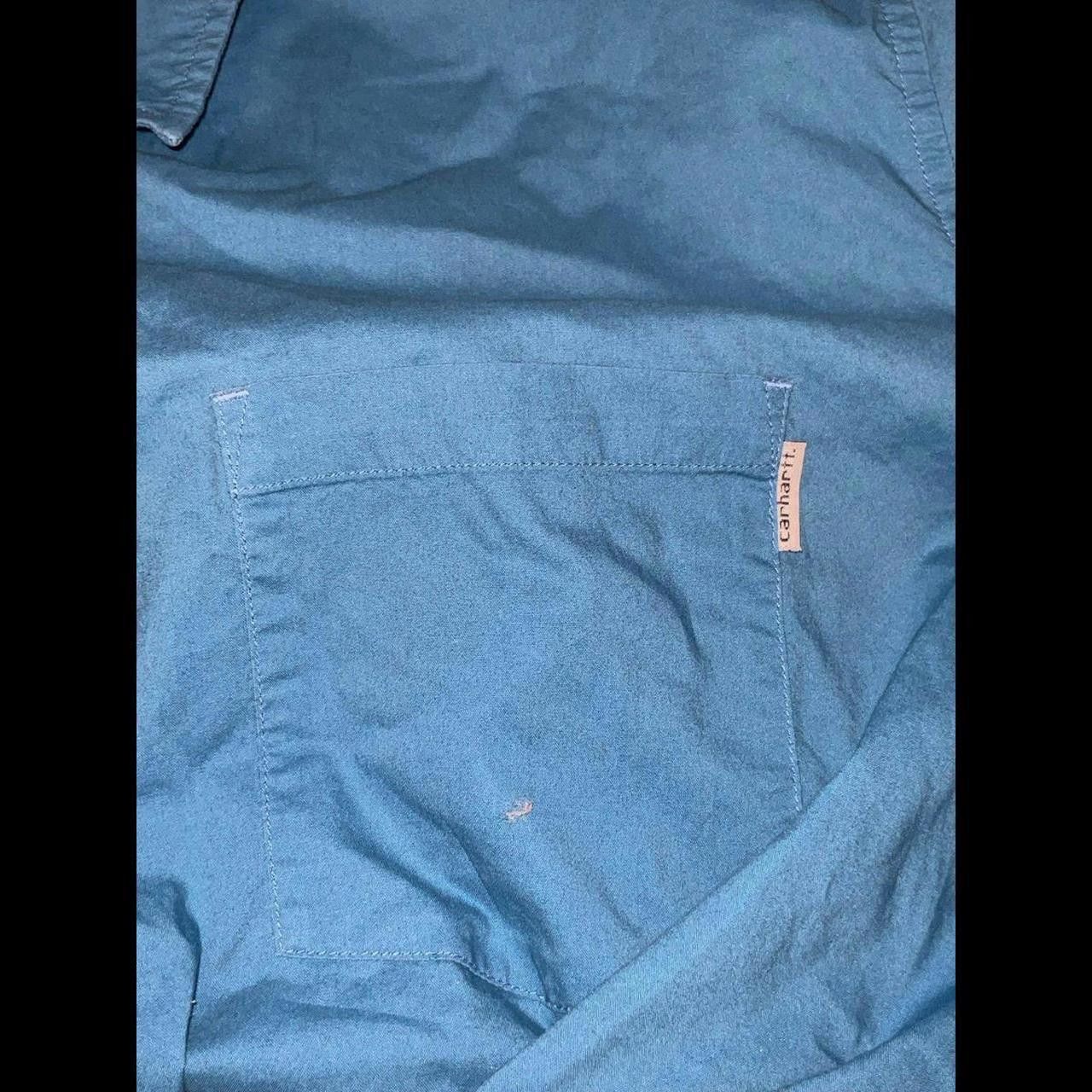 Carhartt Mens Used Blue Denim Carhartt 94f2 Size US XL / EU 56 / 4 - 2 Thumbnail