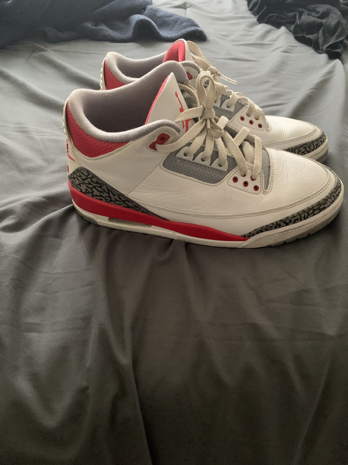 Jordan Brand Jordan 3 fire red Size US 8 / EU 41 - 4 Thumbnail