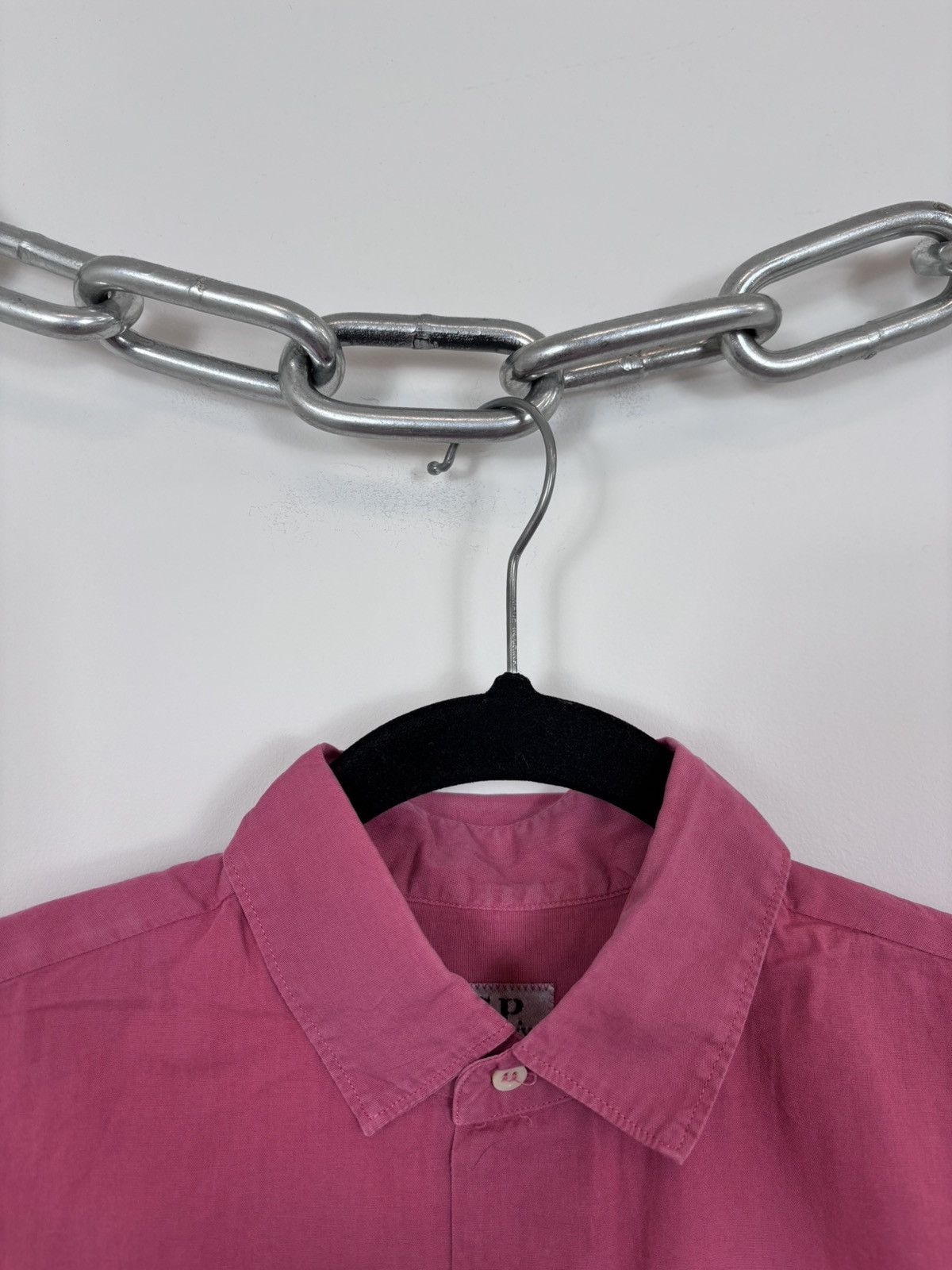 C.P. Company Vintage C.P. Company Pocket Logo Rare Short Sleeve Shirt Size US S / EU 44-46 / 1 - 4 Thumbnail