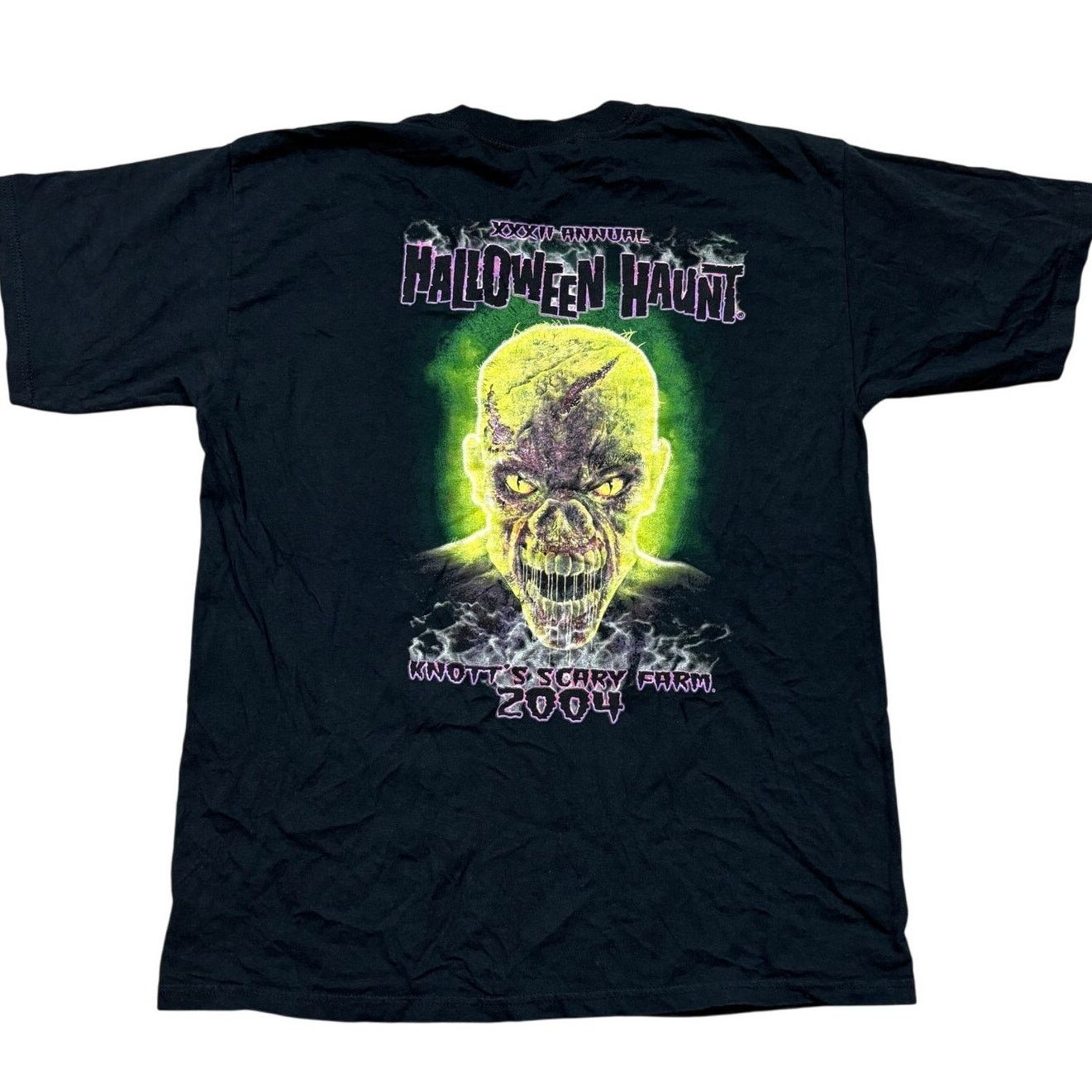 Vintage Rare Vintage 2004 Knotts Scary Farm Zombie T Shirt Large Size US L / EU 52-54 / 3 - 1 Thumbnail