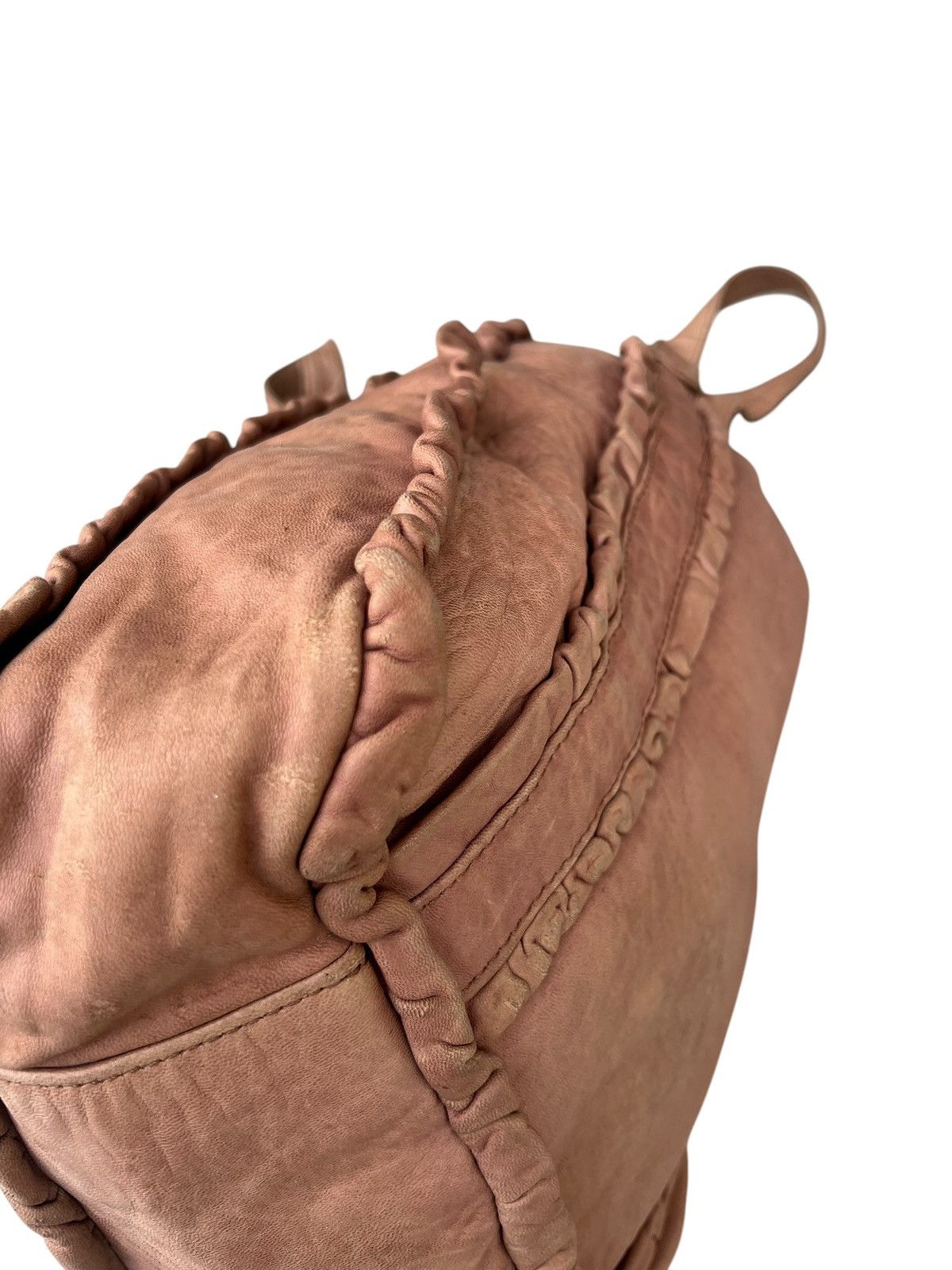 Leather Vintage Gerard Darel Distressed Patina Leather Tote Bag Size ONE SIZE - 17 Thumbnail