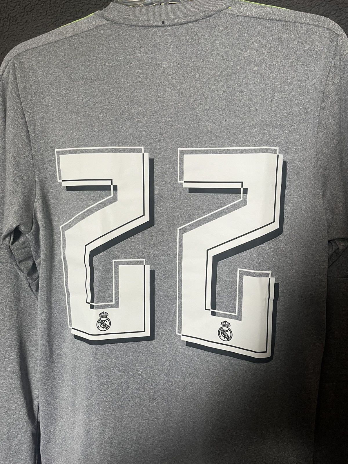 Adidas Match Issued Adidas Real Madrid CF 15/16 Isco Away Jersey Size US S / EU 44-46 / 1 - 11 Thumbnail
