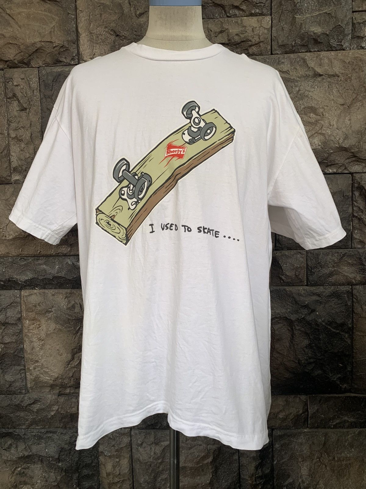Shorty's Skateboards Vintage 90s Shorty’s Skateboards / Skate Surf T shirt Size US XL / EU 56 / 4 - 1 Thumbnail