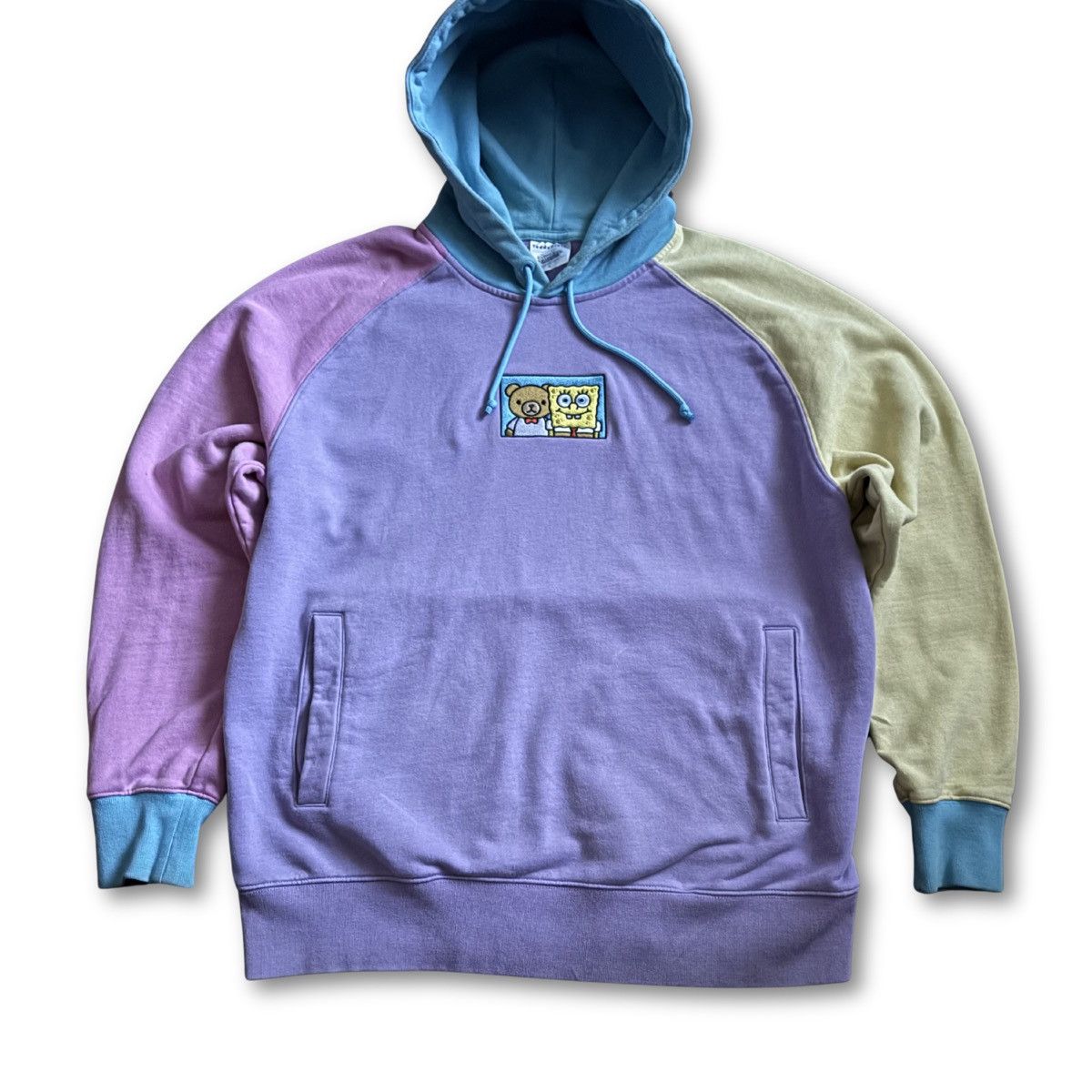 Teddy Fresh Teddy Fresh x Spongebob Men’s Large Colorblock Hoodie Size US L / EU 52-54 / 3 - 2 Thumbnail