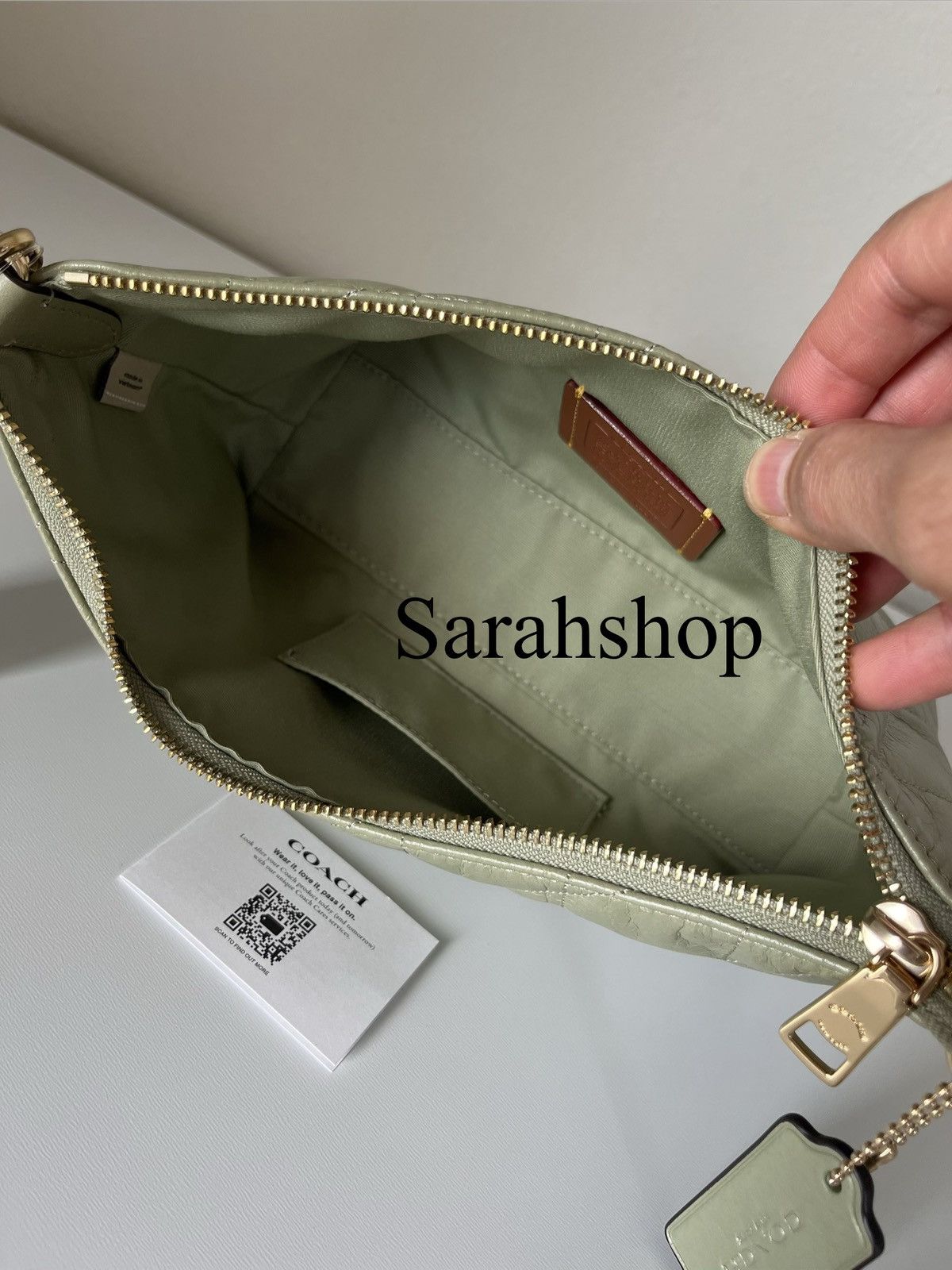 Coach Coach Caitlin Shoulder Bag With Quilting Size ONE SIZE - 8 Thumbnail