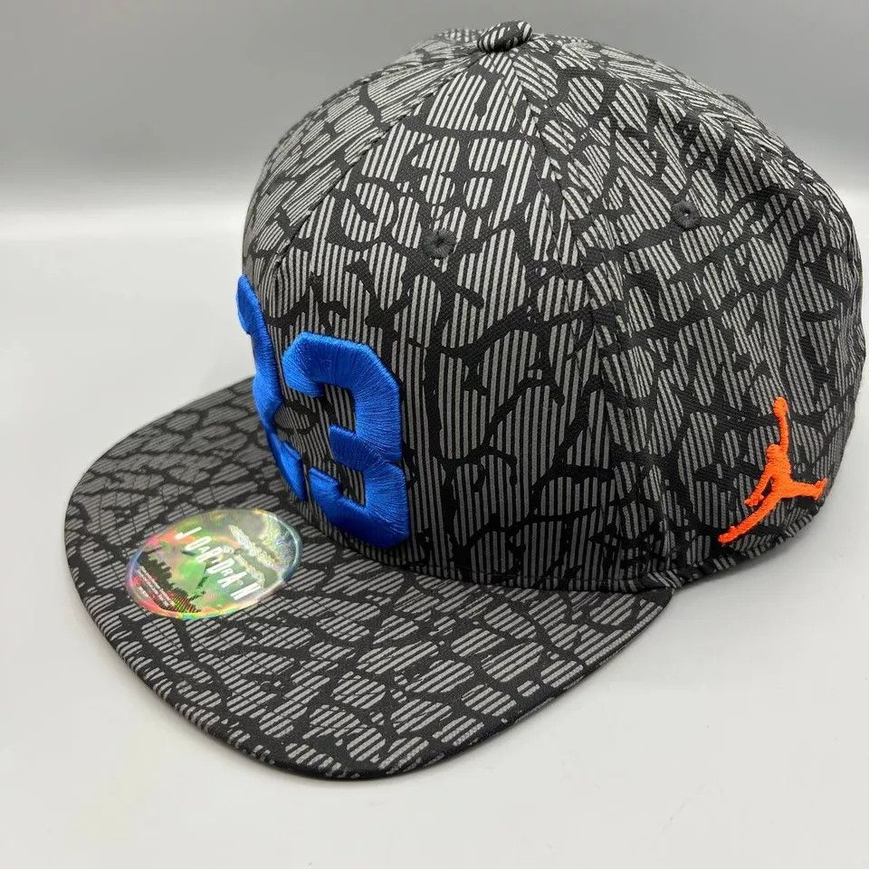 Jordan Brand Air Jordan 23 Hat Men Cement Elephant Jumpman Snap Back Cap Size ONE SIZE - 2 Thumbnail