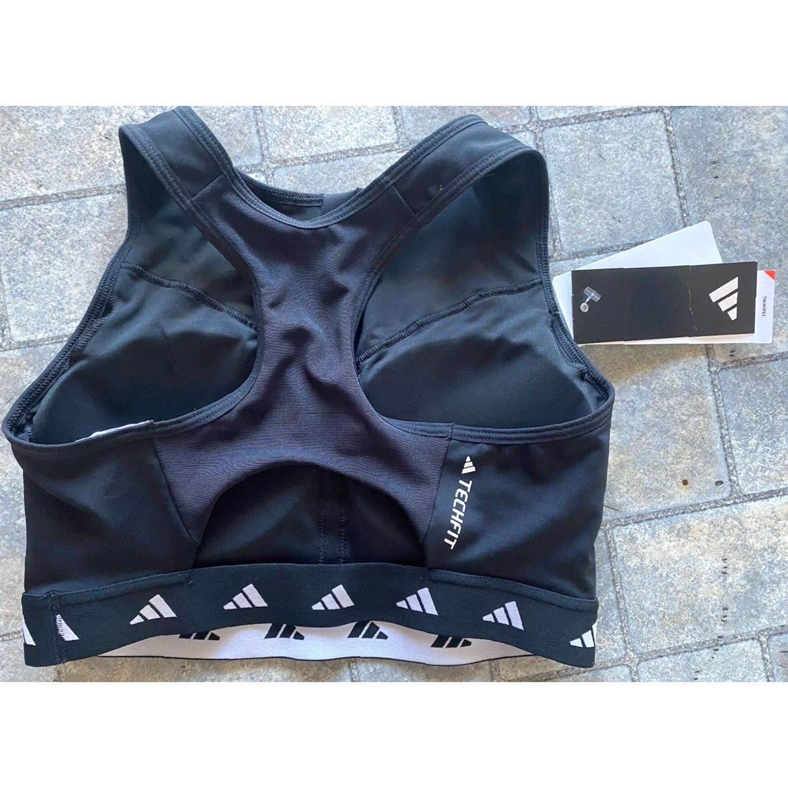Adidas Adidas Training Bra Women’s XS Black Sports Bra Women Activewear Black XS Size ONE SIZE - 3 Thumbnail