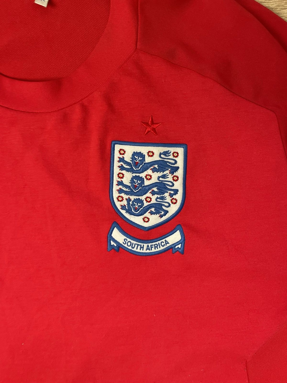 Umbro England 2010/2011 Away Football Shirt Soccer Jersey Size US XXL / EU 58 / 5 - 3 Thumbnail