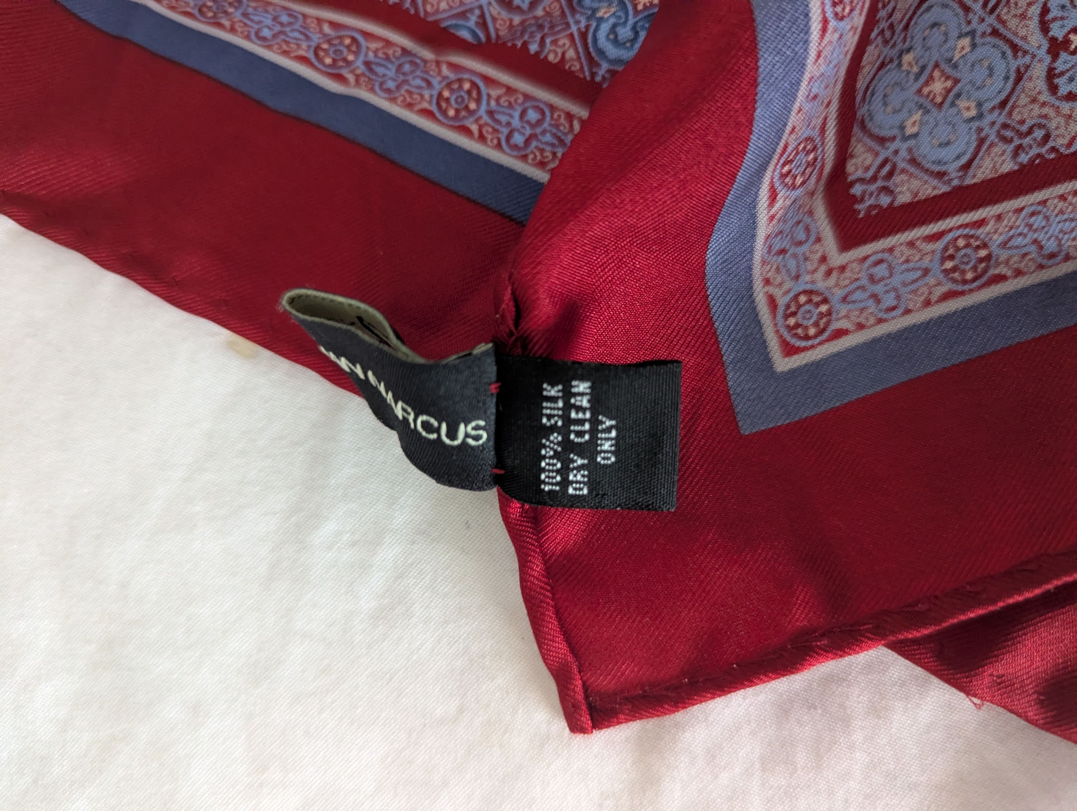 Neiman Marcus Handmade Silk pocket square Size ONE SIZE - 3 Thumbnail