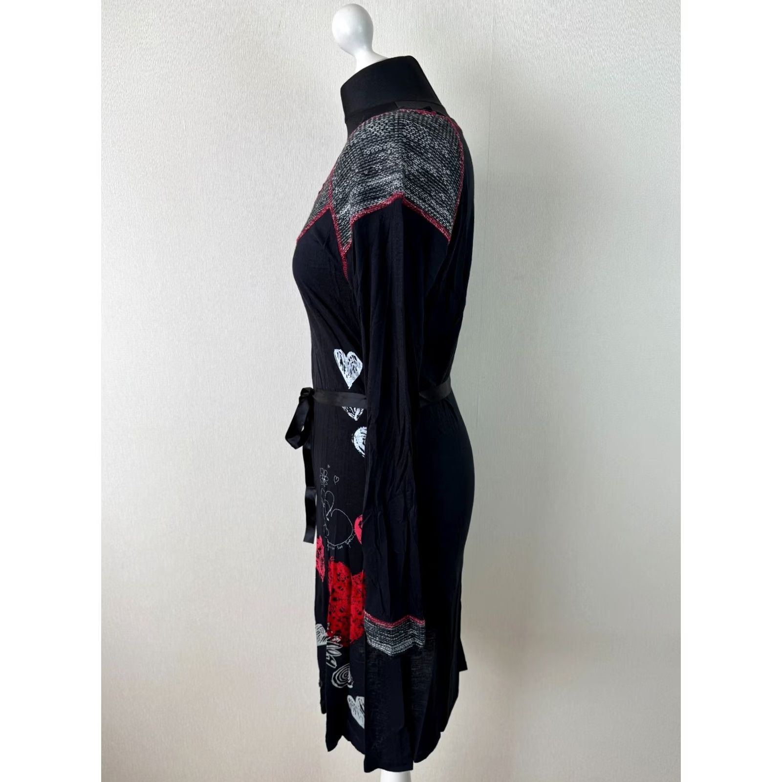 Desigual Desigual Dress L Womens A-Line Multicoloured Knee Length Dress Size L / US 10 / IT 46 - 2 Thumbnail