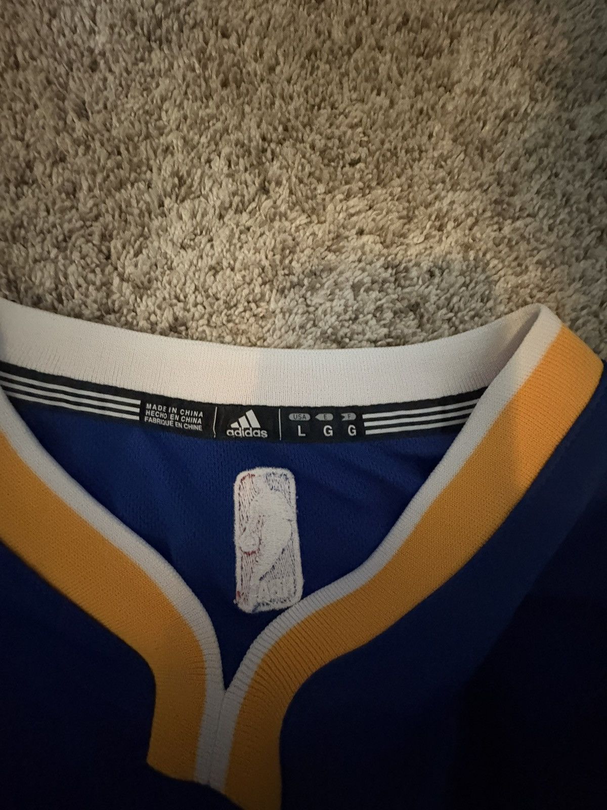 Adidas 2016/17 Warriors home jersey Curry Size US XS / EU 42 / 0 - 3 Thumbnail