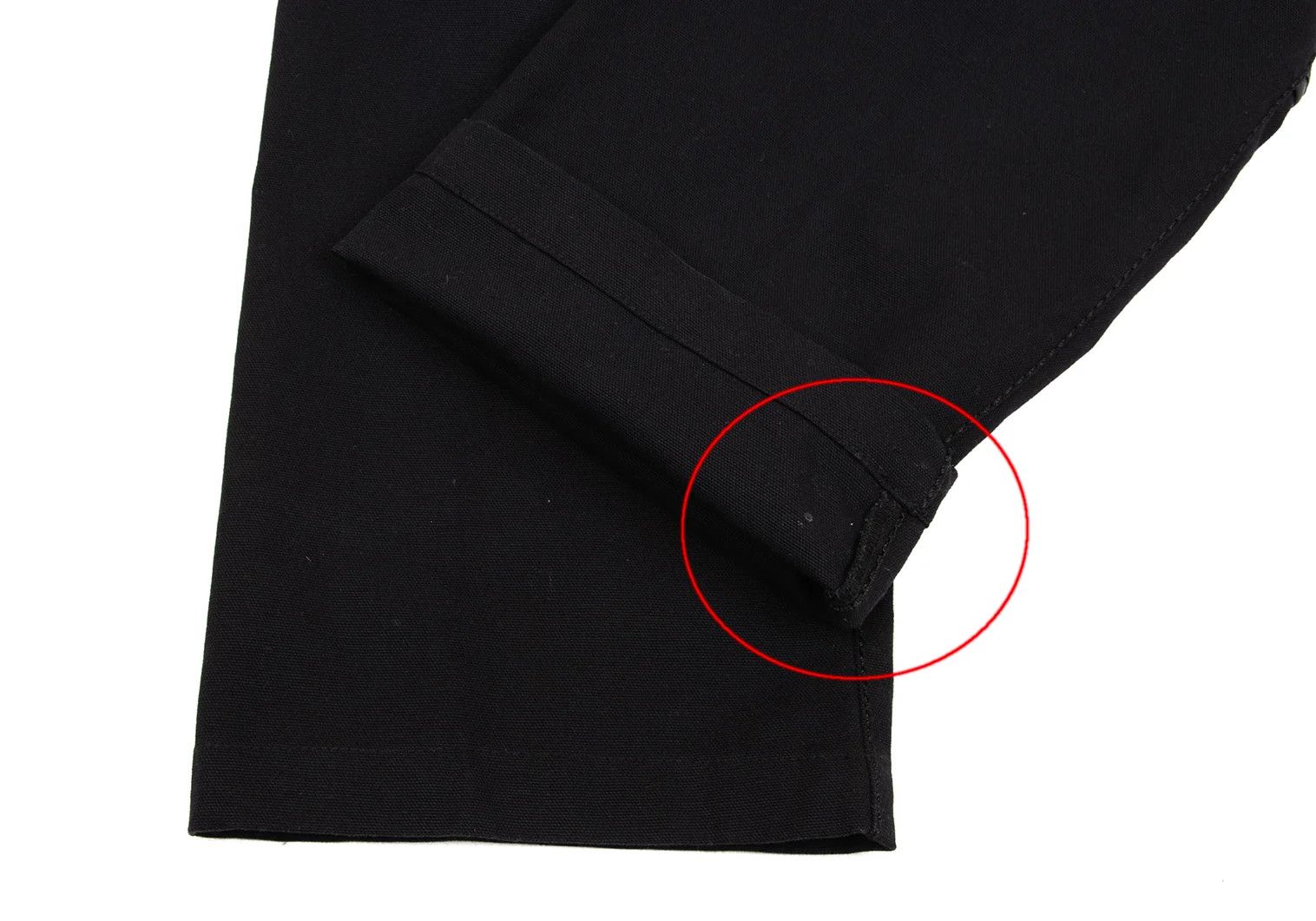 Issey Miyake Leather-Piped Canvas Pants in Black 2 Size US 32 / EU 48 - 10 Thumbnail