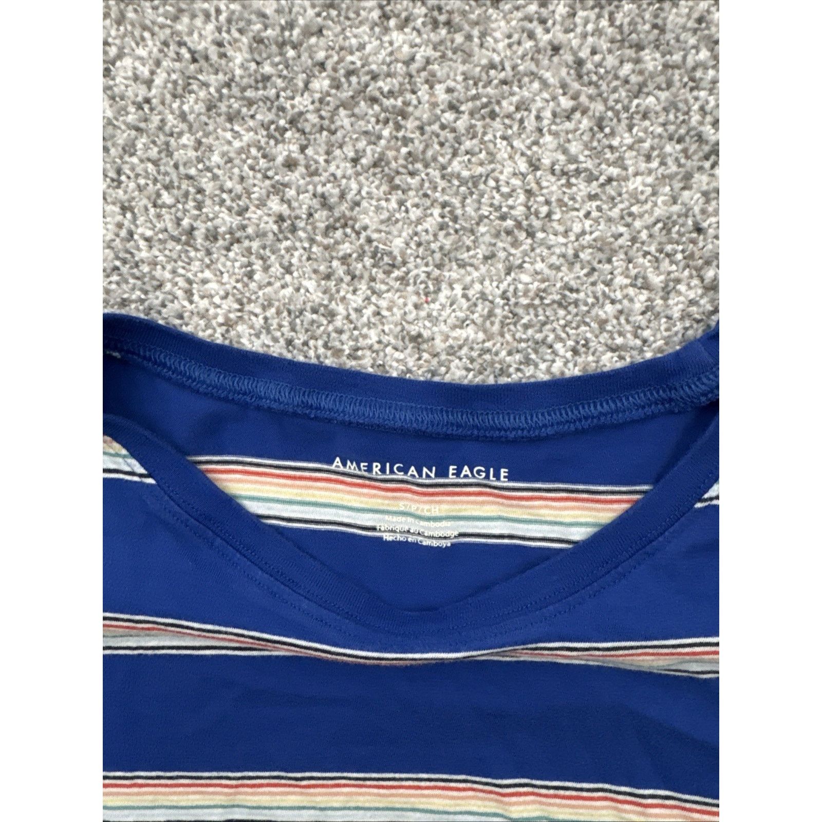 American Eagle Outfitters American Eagle Top Womens S Tie Front Y2K Retro Streetwear Size S / US 4 / IT 40 - 4 Thumbnail