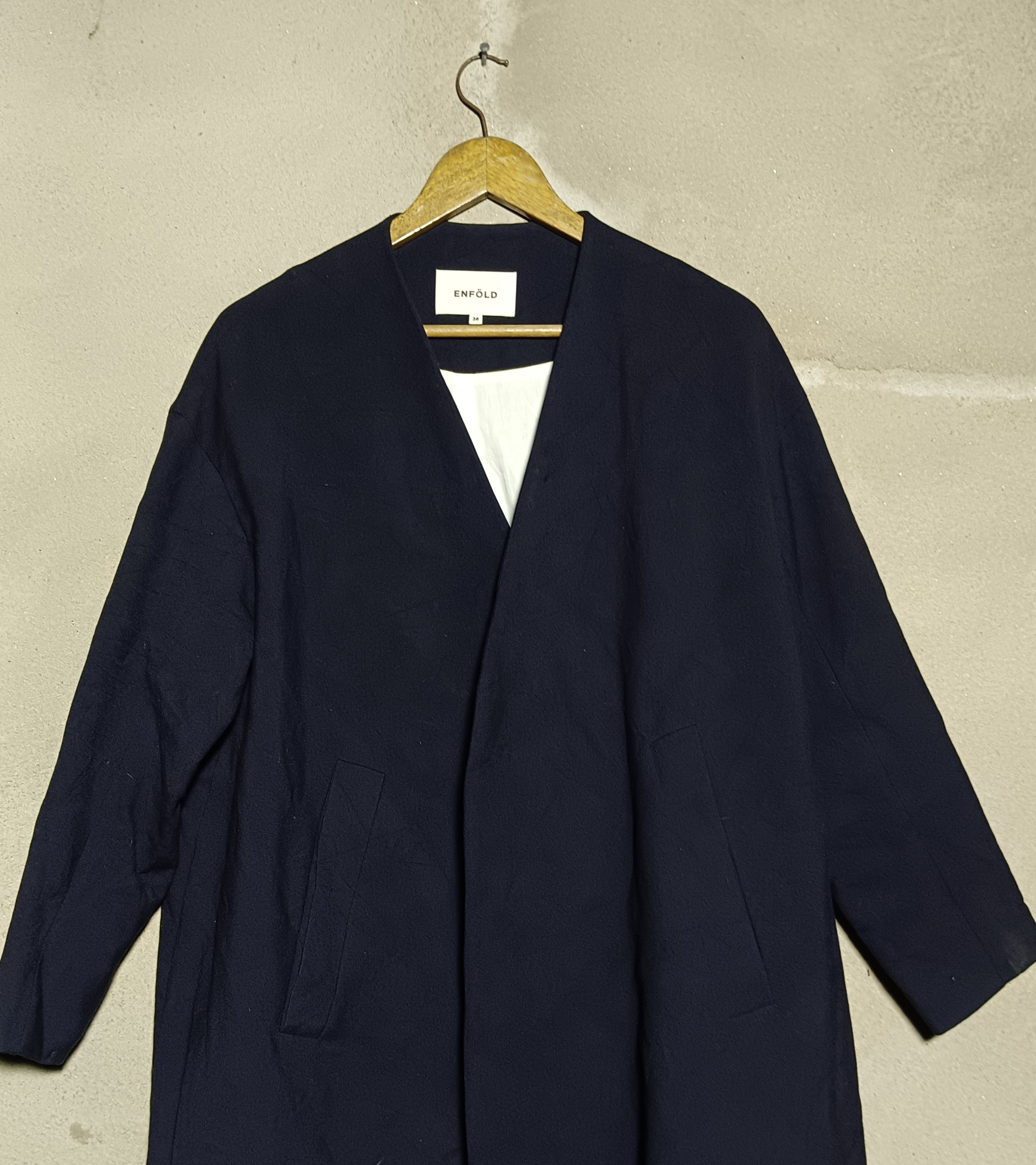 Japanese Brand Rare Enfold Luxury Cardigan Jacket Size US M / EU 48-50 / 2 - 2 Thumbnail