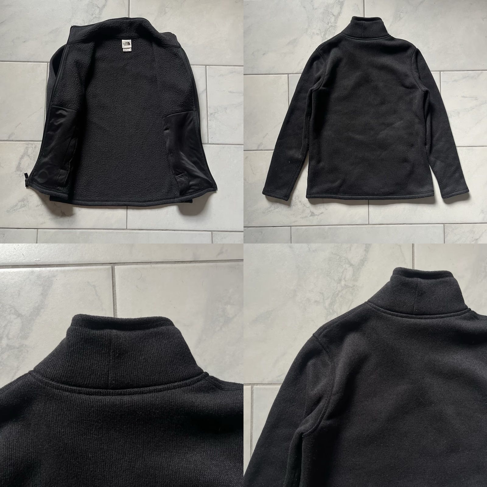 The North Face VINTAGE? The North Face Fleece Jacket Medium Gray Womens Full Zip Lined Outdoors Size M / US 6-8 / IT 42-44 - 8 Thumbnail