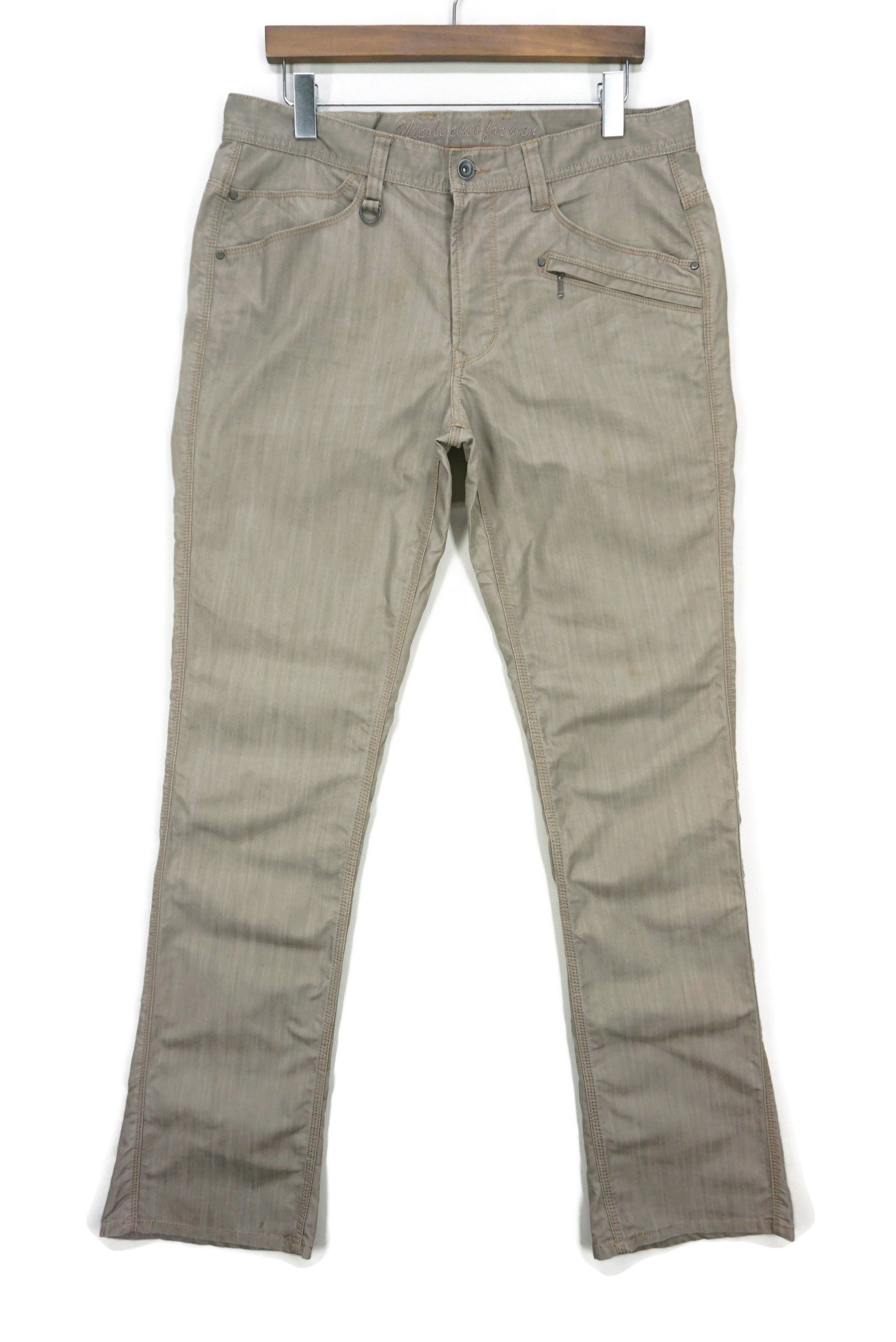 Japanese Brand Nicole Pants Size 34 fit W35xL34 Low Rise Bootcut Bondage Size US 34 / EU 50 - 1 Thumbnail
