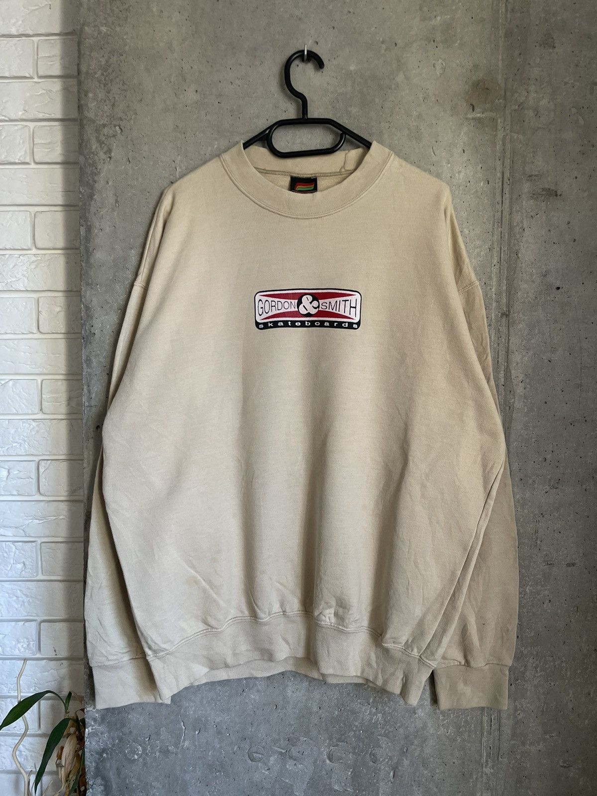 Vintage × Welcome Skateboards Vintage 90s Gordon and Smith Skateboards Sweatshirt Sk8 Y2k Size US XL / EU 56 / 4 - 7 Thumbnail