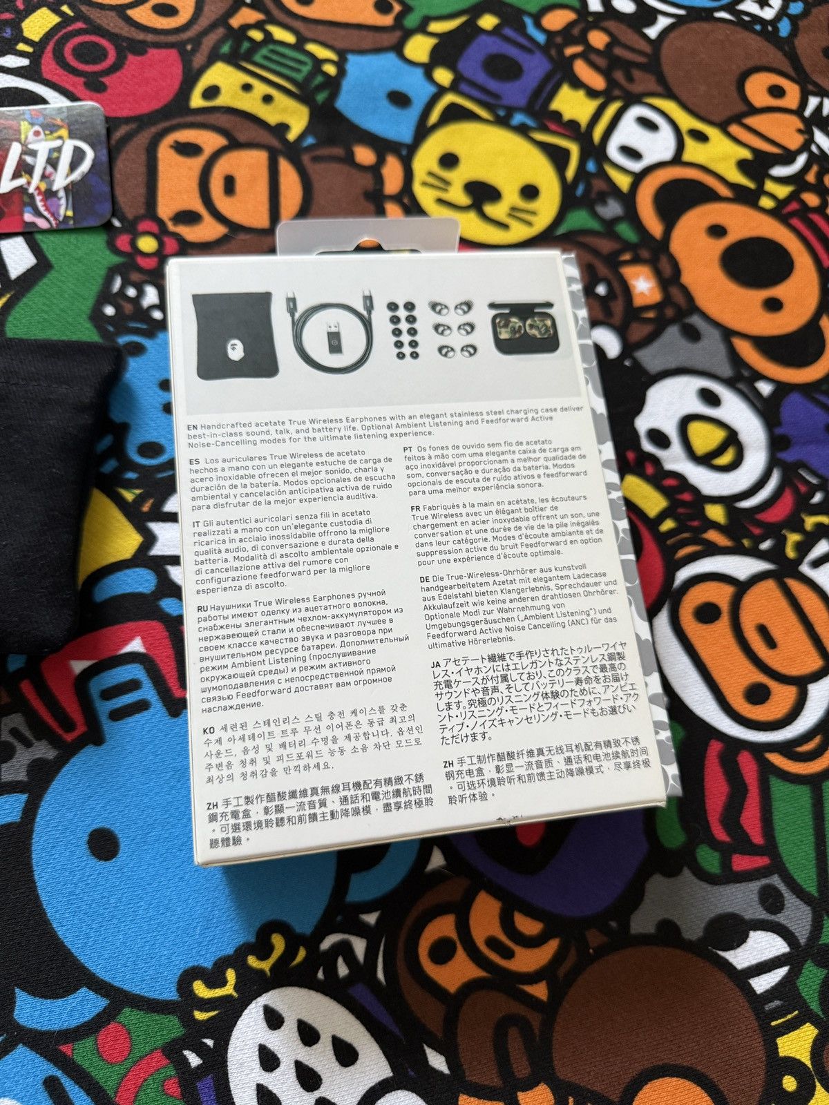Bape A Bathing Ape X Master Dynamics Wireless Earbuds Size ONE SIZE - 4 Thumbnail