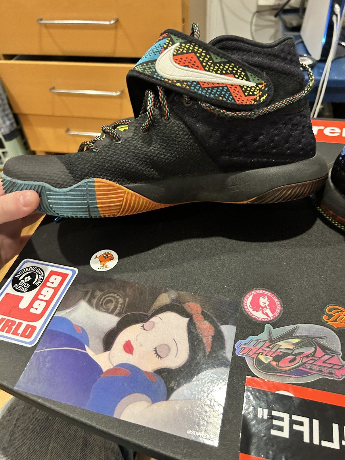 Nike Kyrie 2 “BHM” Size US 10 / EU 43 - 6 Thumbnail