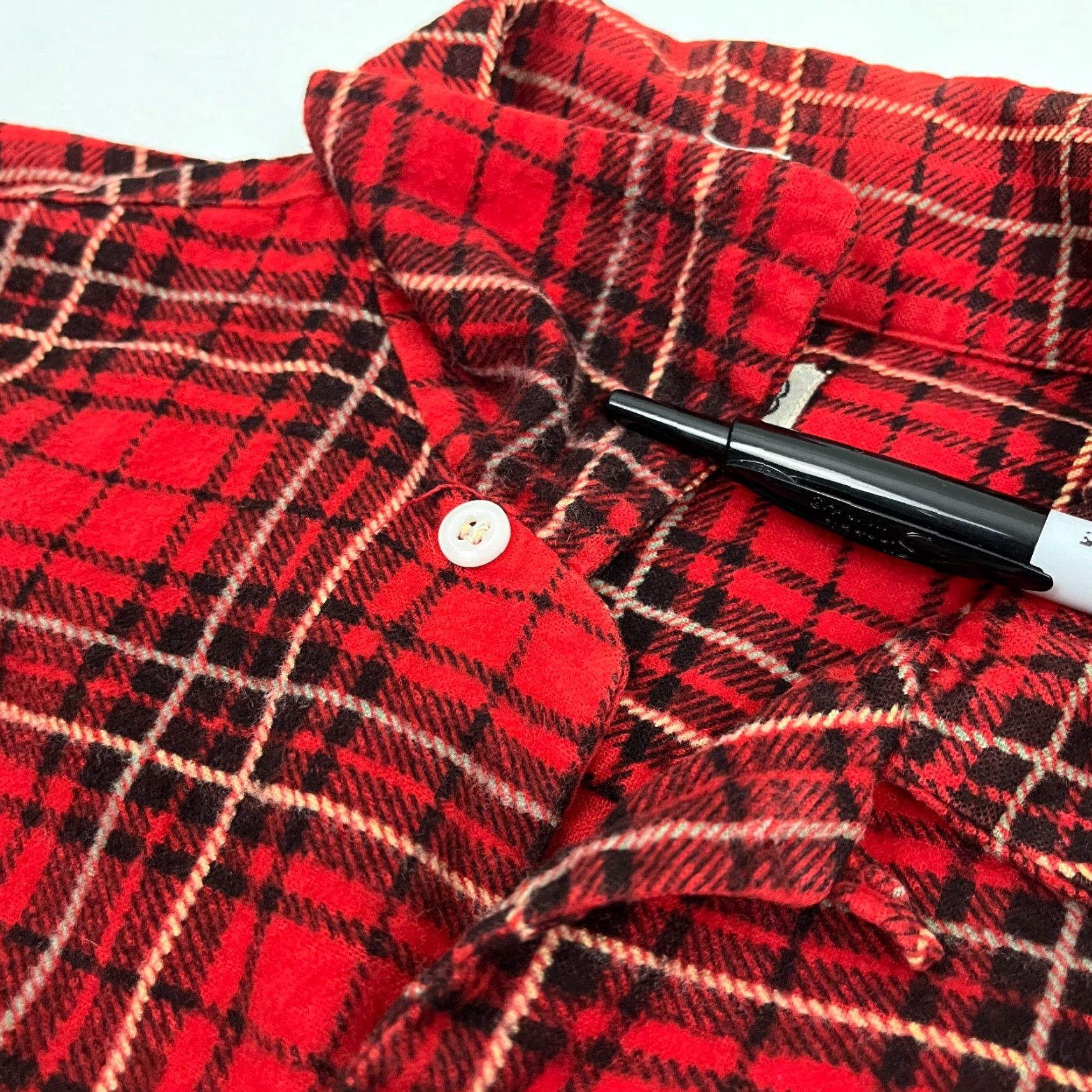 Vintage VINTAGE Montgomery Ward Brent Sanforized Shirt Mens M Red Plaid Flannel Button-Up Shirt Size US M / EU 48-50 / 2 - 6 Thumbnail