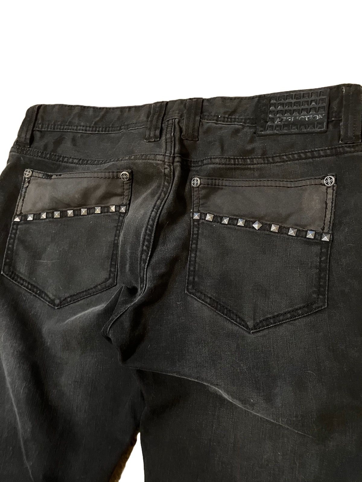 Affliction Y2K Affliction Studded Ace Black denim Size US 34 / EU 50 - 5 Thumbnail
