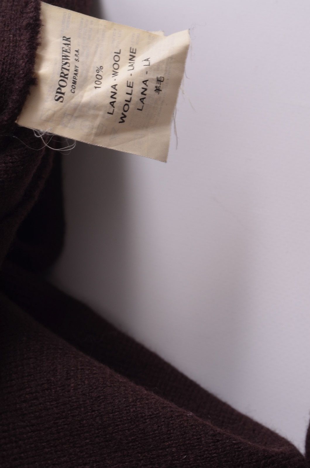 Vintage C.P. COMPANY WOOL SWEATER Archival Clothing Made In Italy Size US L / EU 52-54 / 3 - 6 Thumbnail