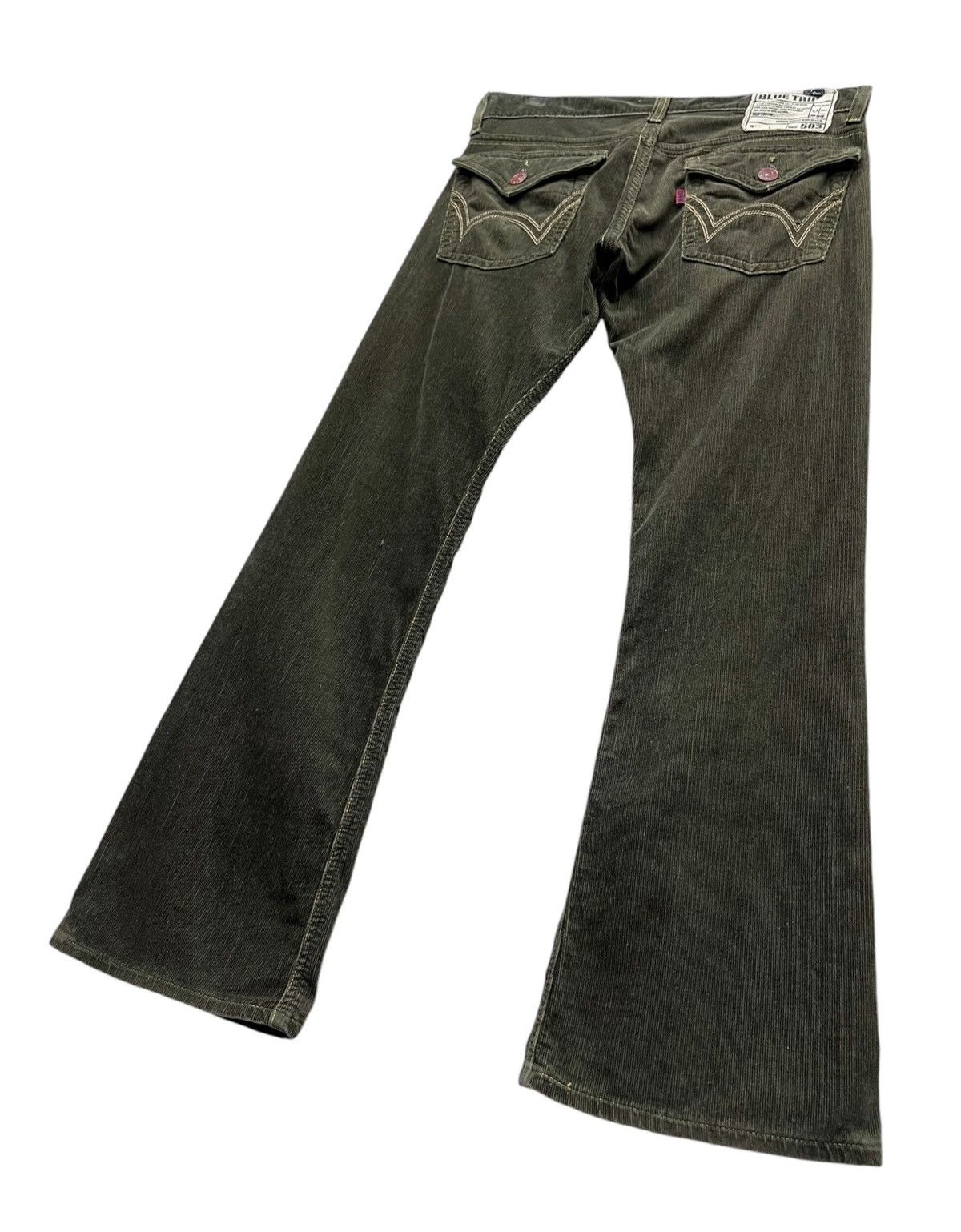 Edwin VERY RARE🔥VINTAGE CORDUROY EDWIN 503 FLARE MADE IN JAPAN💥 Size US 32 / EU 48 - 6 Thumbnail