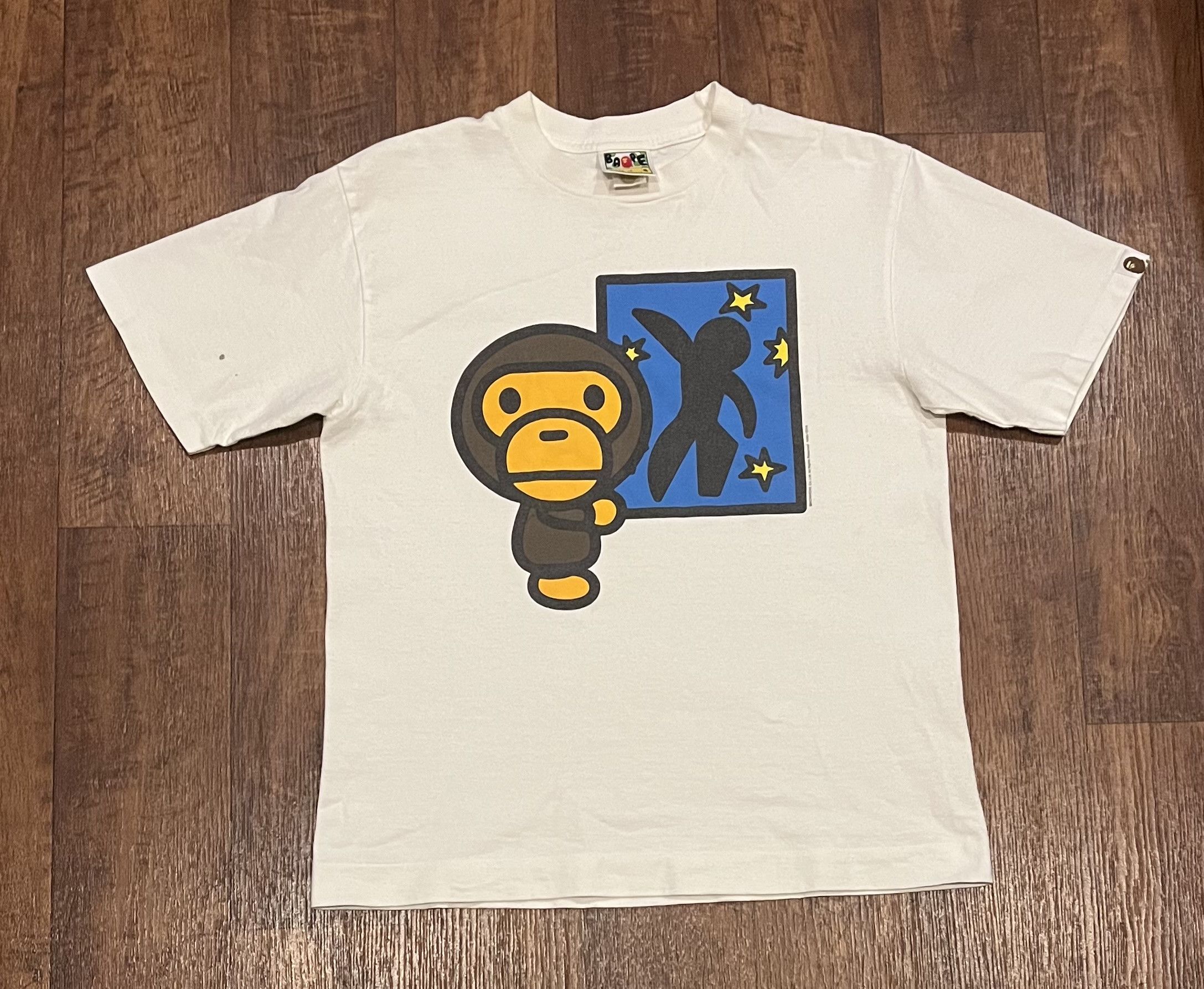 Bape Bape Baby Milo tee shirt Size US S / EU 44-46 / 1 - 1 Thumbnail