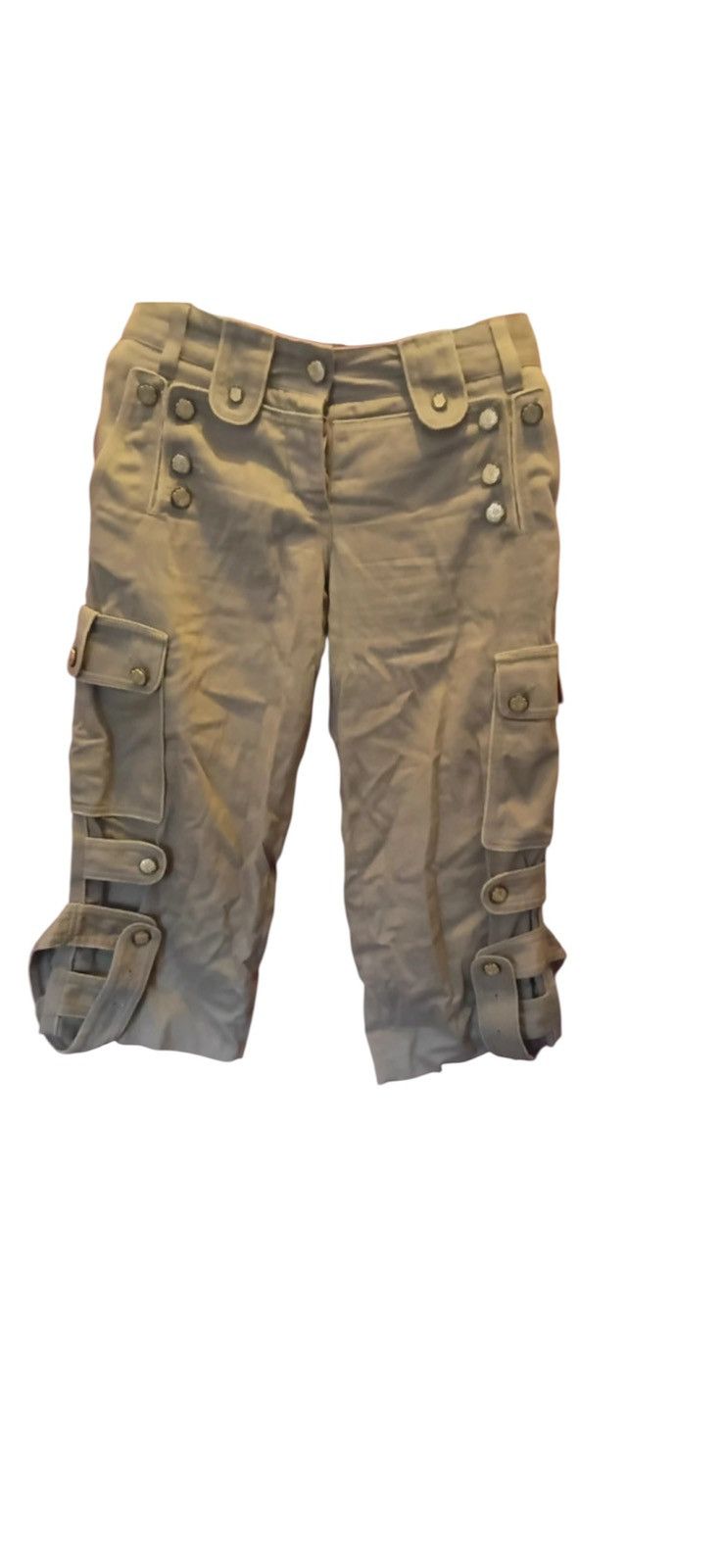 Dolce & Gabbana Dolce and Gabbana Fall 2006 Cargo Sailor Capris Size 32" / US 10 / IT 46 - 6 Thumbnail