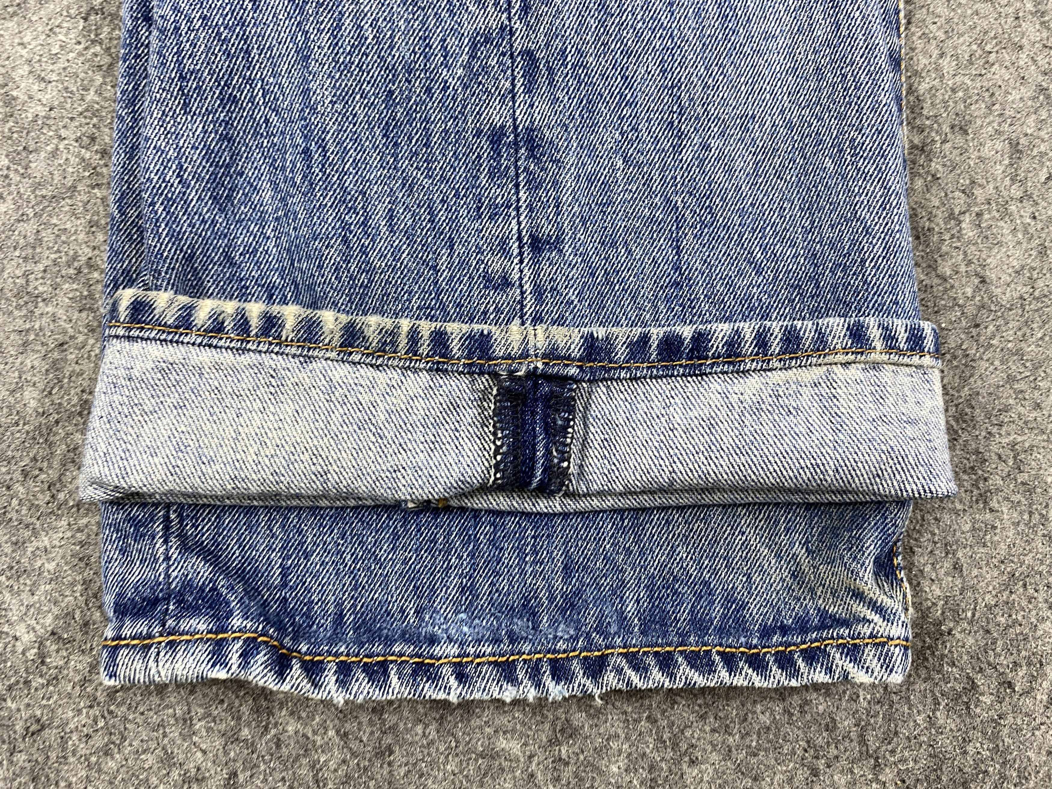 Levi's Dirty Blue Vintage Levi's 501 Jeans 37x34.5 Denim -JN1570 Size US 37 - 11 Thumbnail