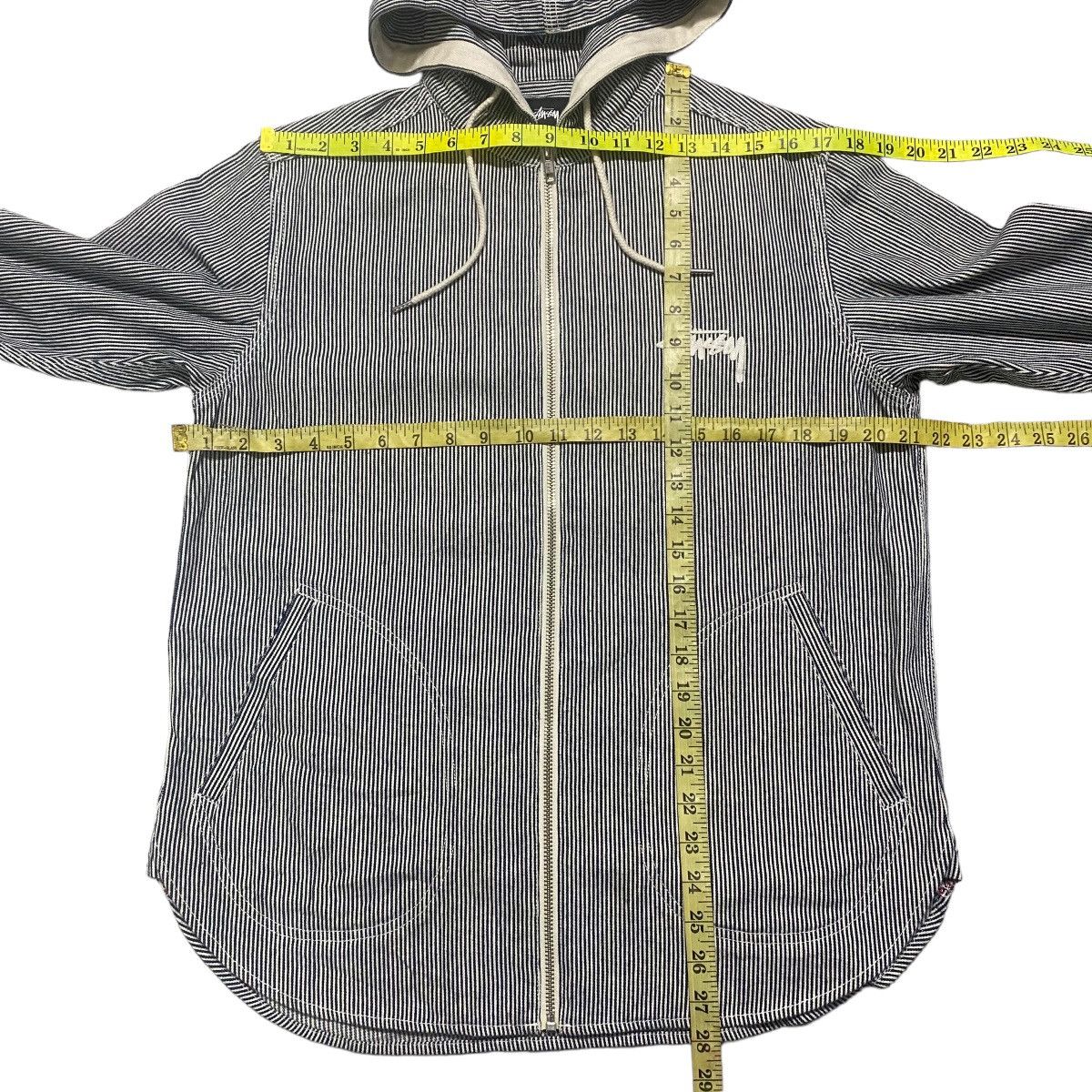 Stussy Stussy Hickory Work Shirt Hooded Embroidery Size US M / EU 48-50 / 2 - 15 Thumbnail