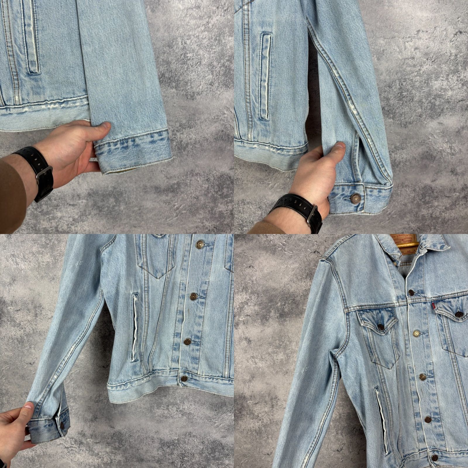 Levi's Levi's Denim Jacket Blue Cotton Size M Men Jacket Denim Blue M Size US M / EU 48-50 / 2 - 8 Thumbnail