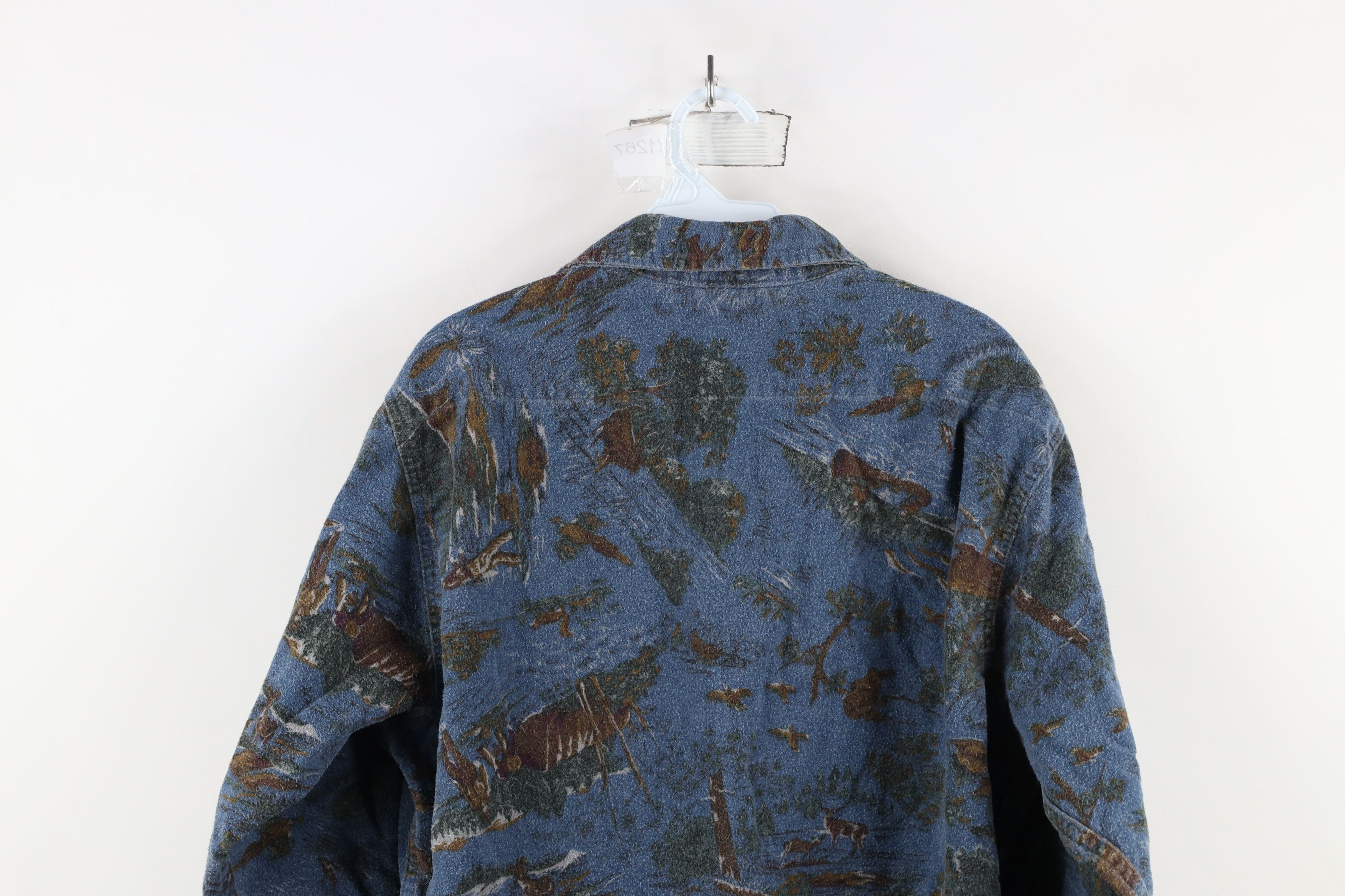 Vintage Vintage 90s Streetwear Button Shirt USA Mens Button Shirt Size US L / EU 52-54 / 3 - 11 Thumbnail