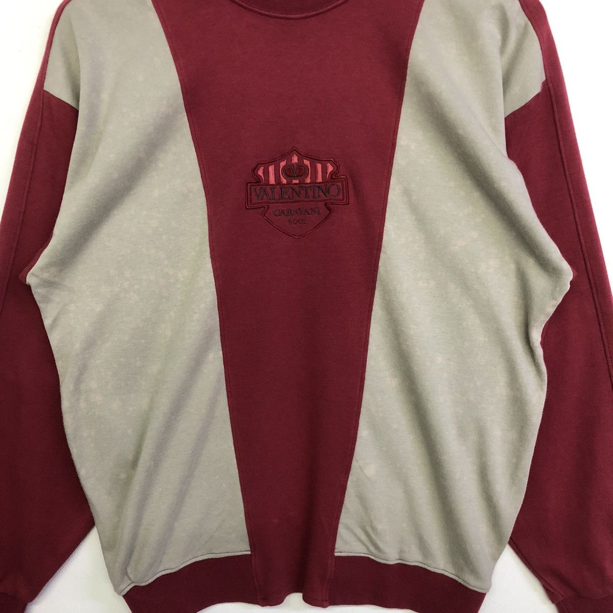 Designer × Valentino × Vintage Vintage Valentino Garavani embriodered logo Sweatshirt Size US M / EU 48-50 / 2 - 3 Thumbnail