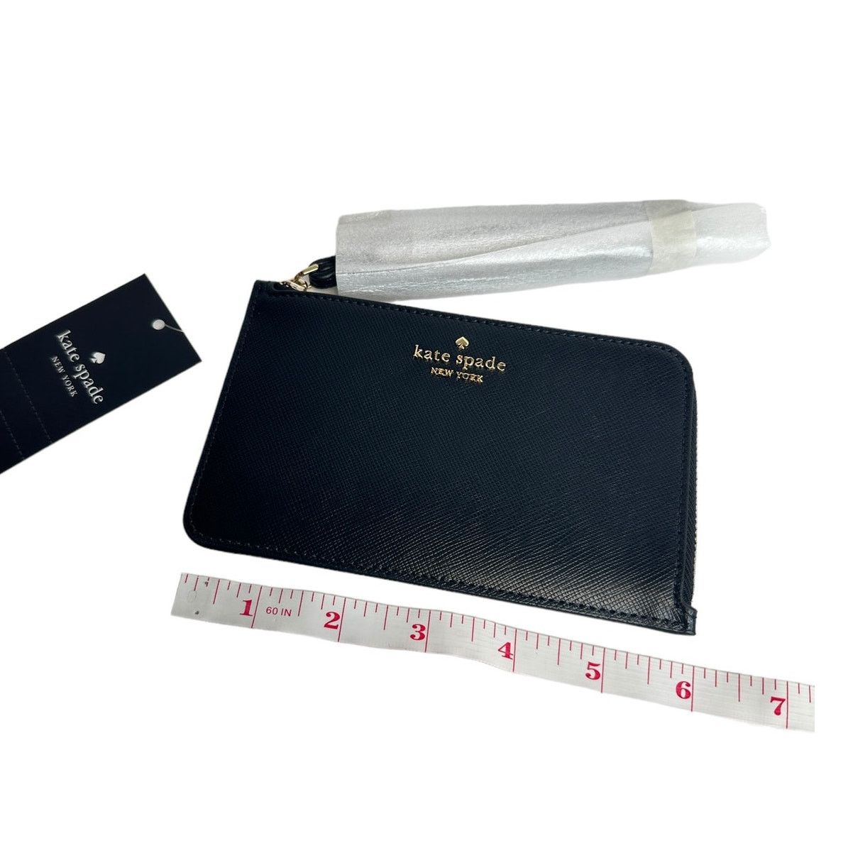 Kate Spade Kate Spade Lucy SMALL L-zip Wristlet black Size ONE SIZE - 6 Thumbnail
