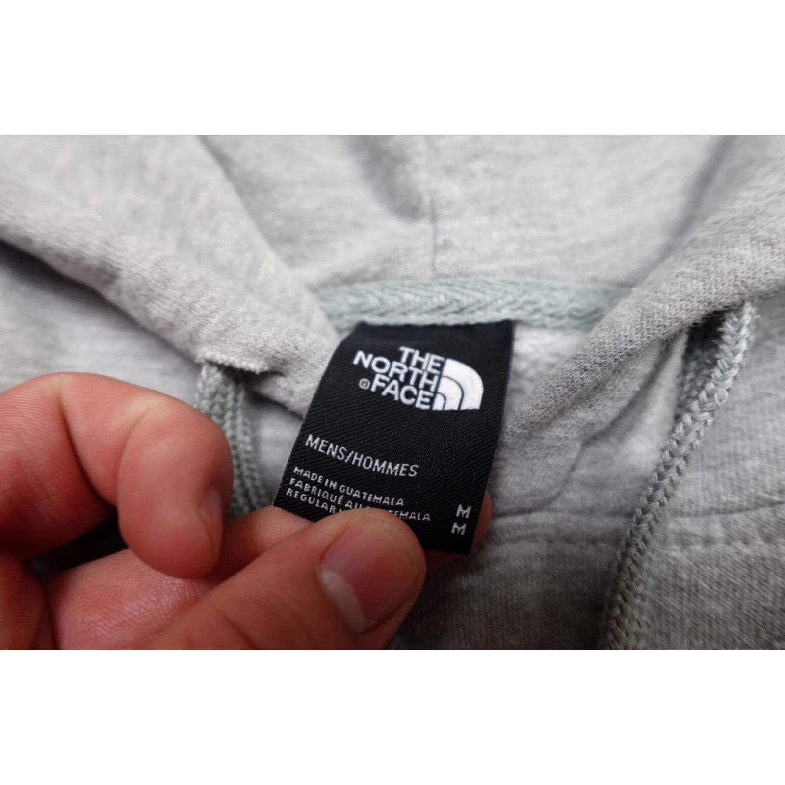 The North Face The North Face Sweatshirt Men Medium Gray Fleece Hoodie Graphic Print Pullover Outdoor Hiking Size US M / EU 48-50 / 2 - 2 Thumbnail