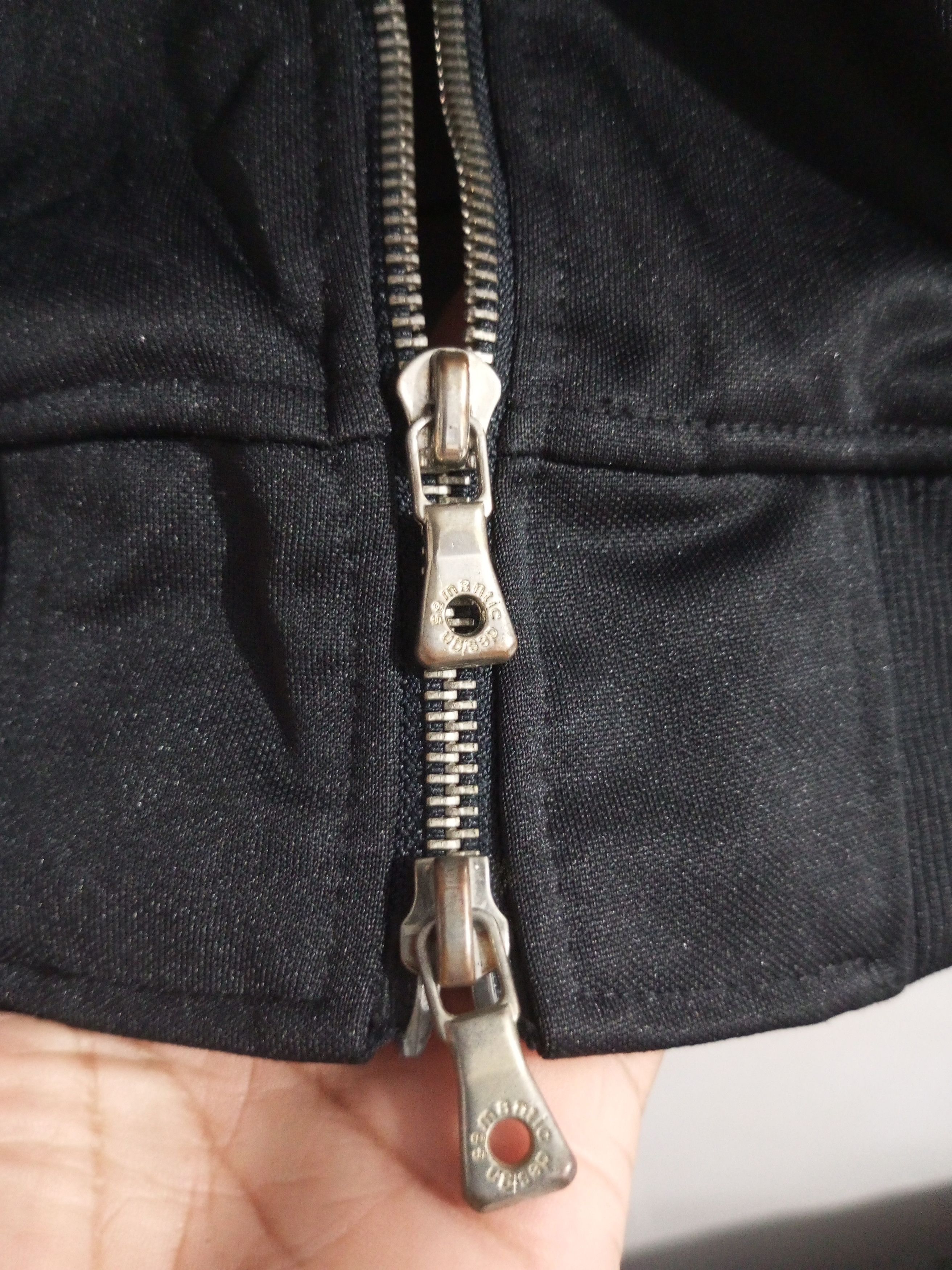 semanticdesign Semantic design patch double zipper tracksweet Size US M / EU 48-50 / 2 - 3 Thumbnail